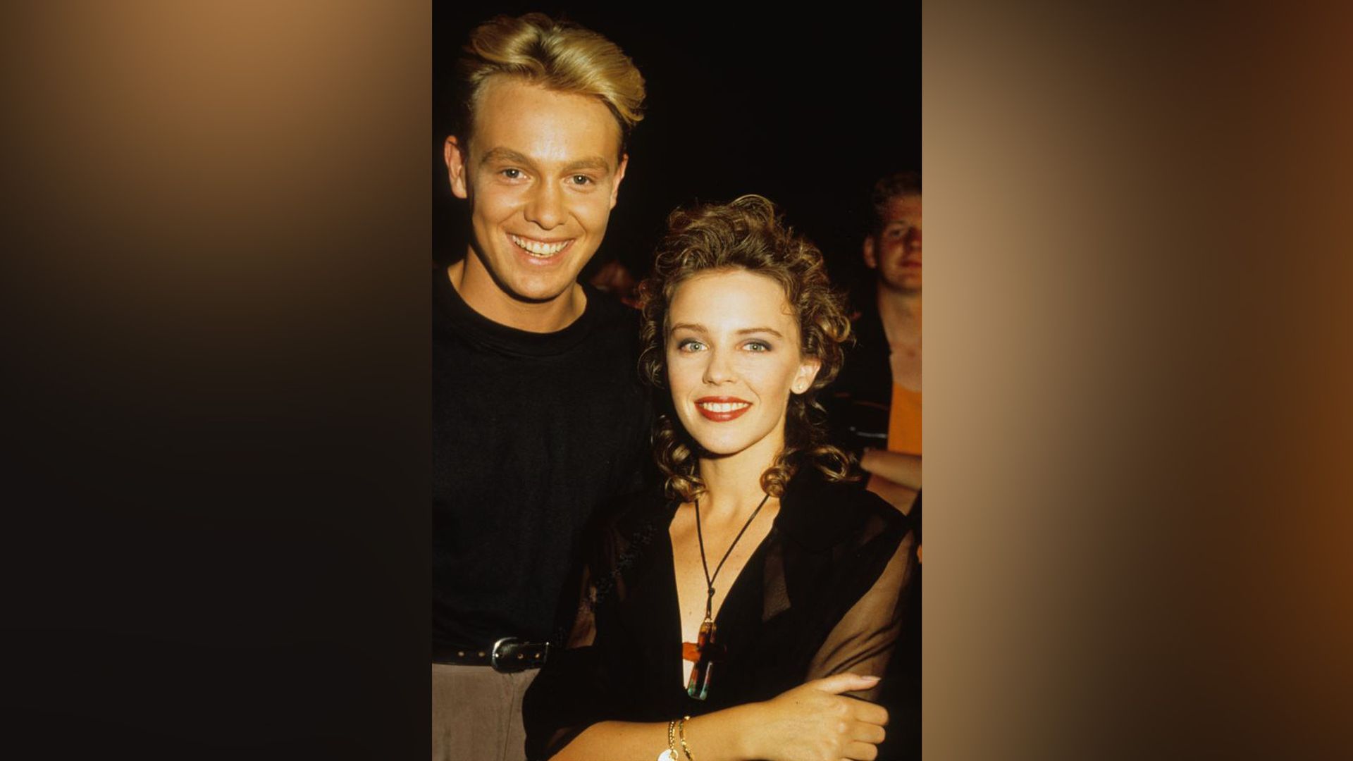 Kylie Minogue and Jason Donovan