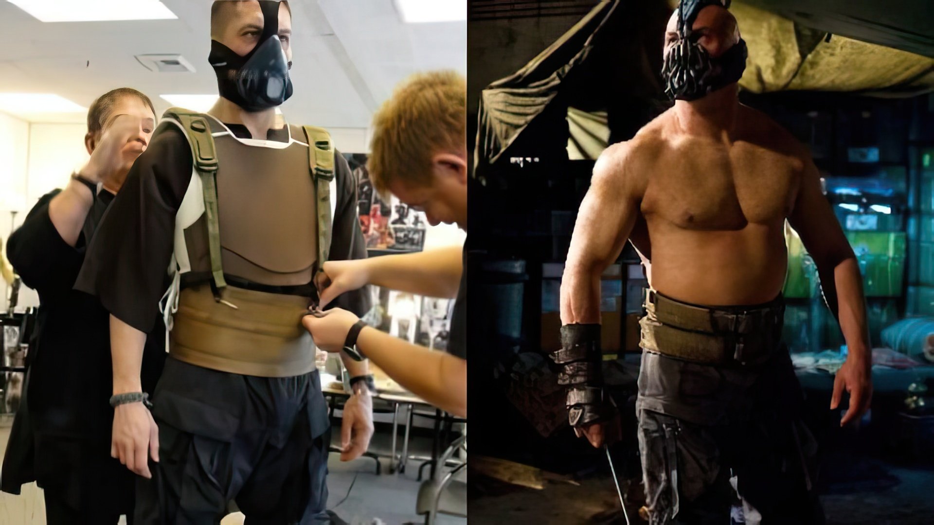 El casting de Tom Hardy para el papel de Bane y Bane en la película