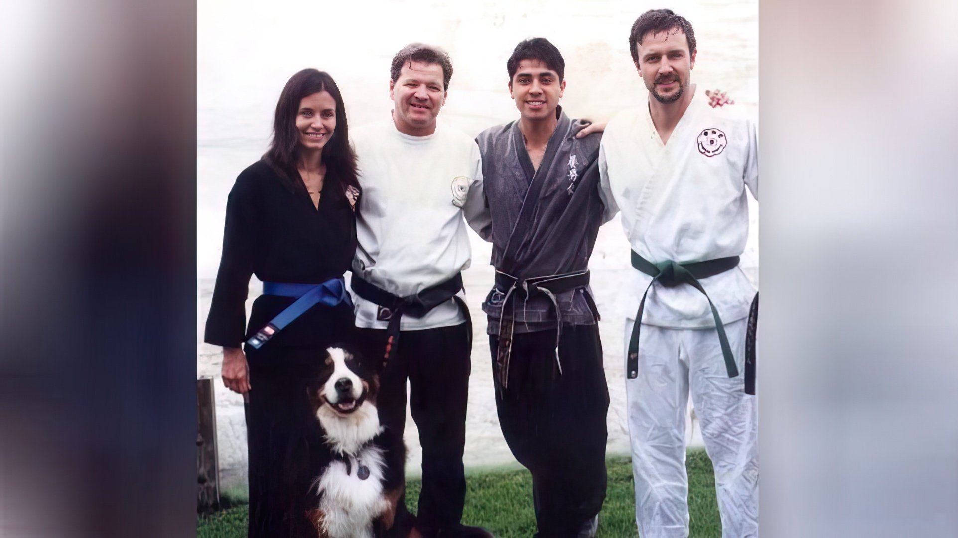 Courteney Cox ha practicado karate durante muchos años