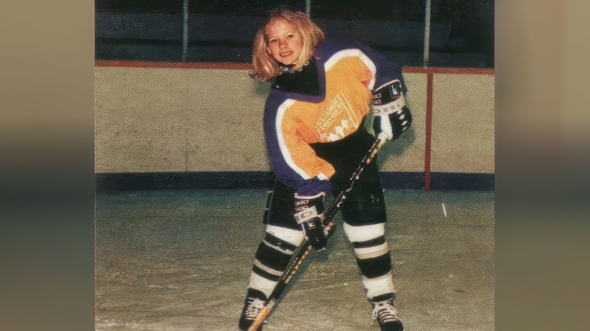 Durante la escuela, Avril Lavigne jugó en el equipo de hockey