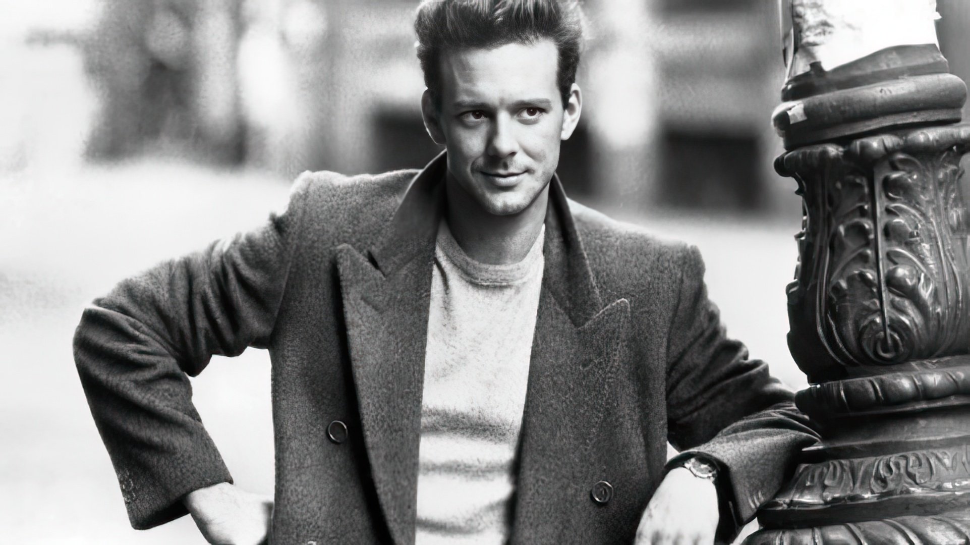Mickey Rourke en el set de '9 ½ Weeks'