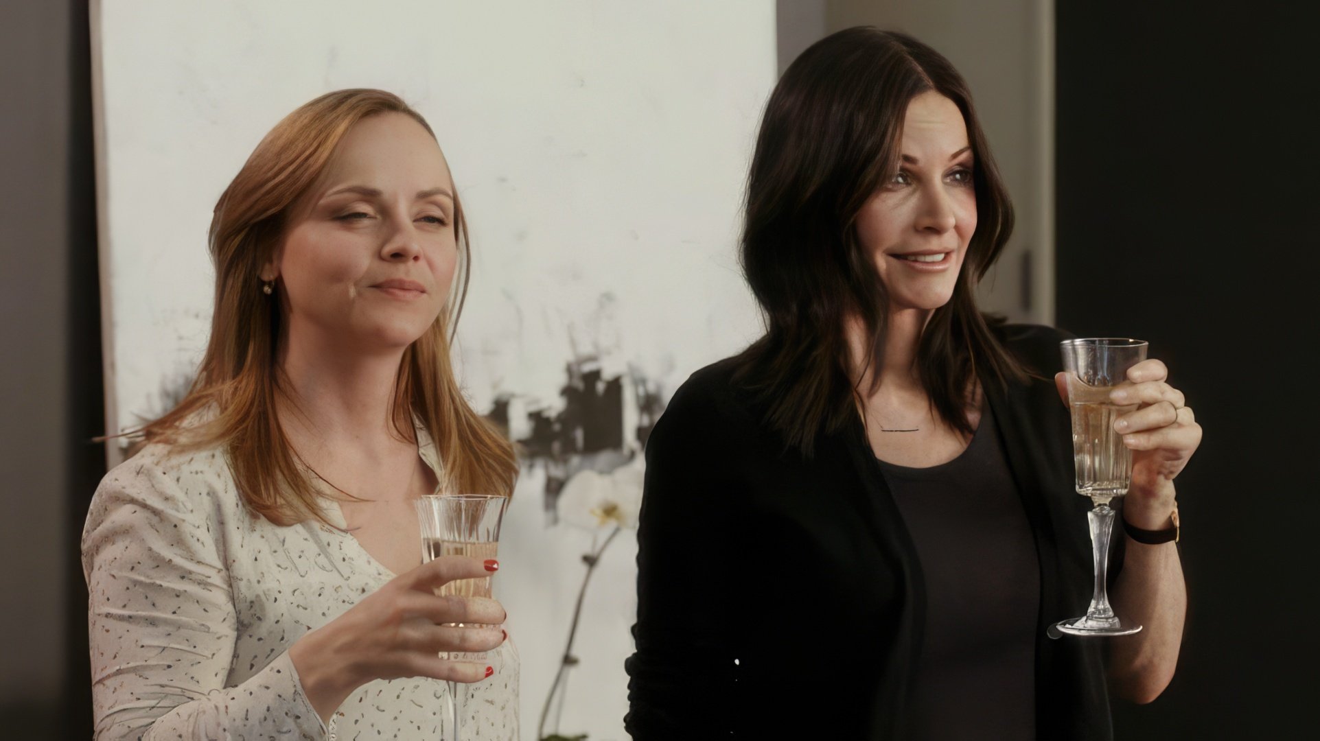 En el set de Mothers and Daughters