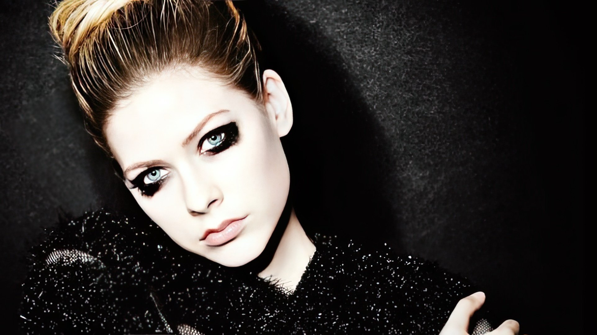 Sesión de fotos para la portada del álbum 'Avril Lavigne'