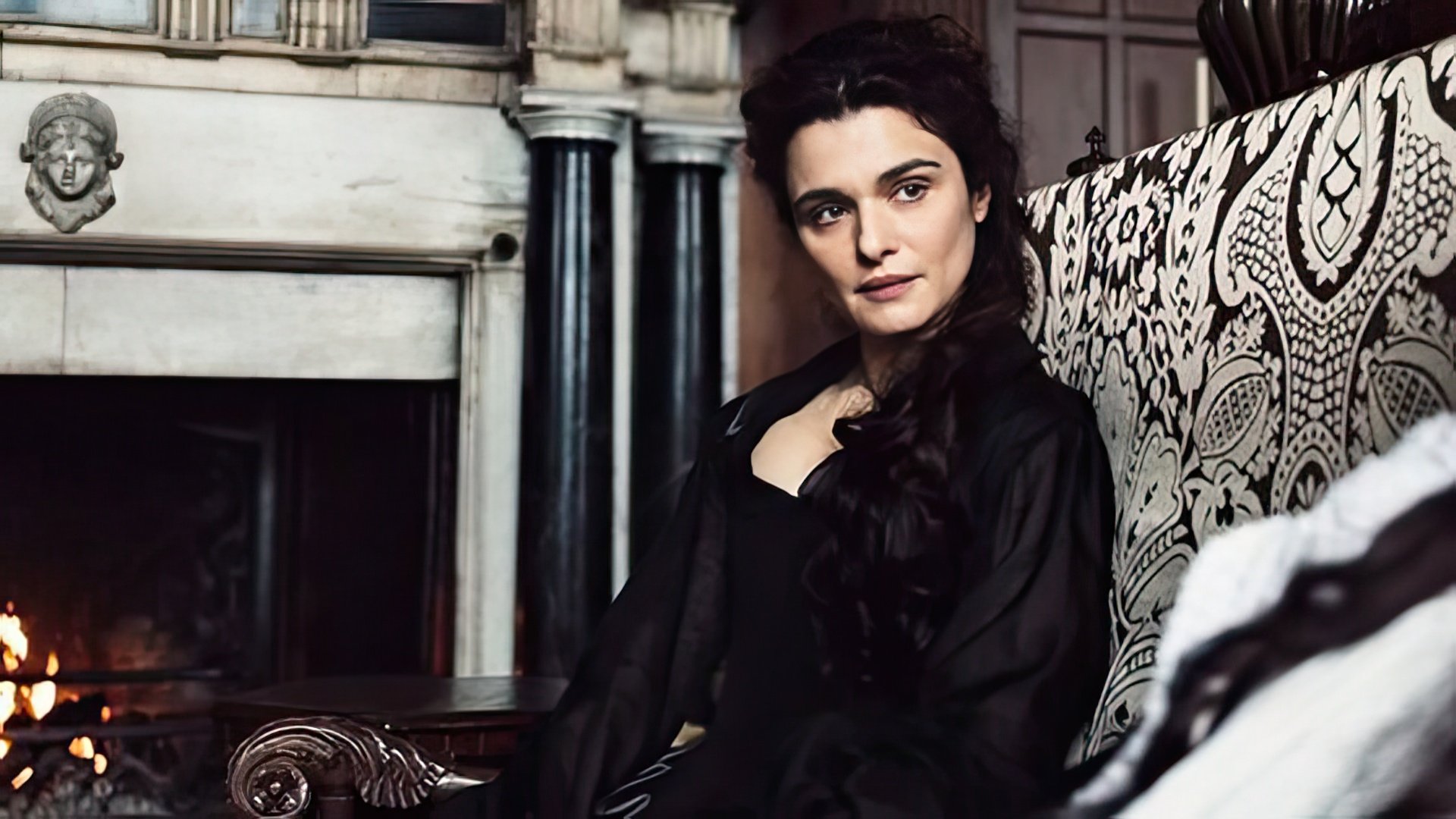 Rachel como Lady Marlborough en la película The Favourite