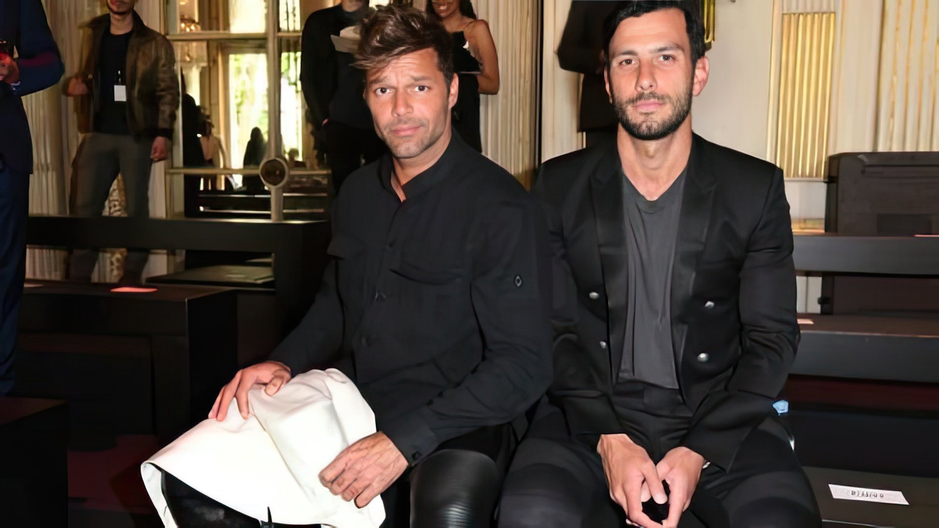 Ricky Martin y Jwan Yosef
