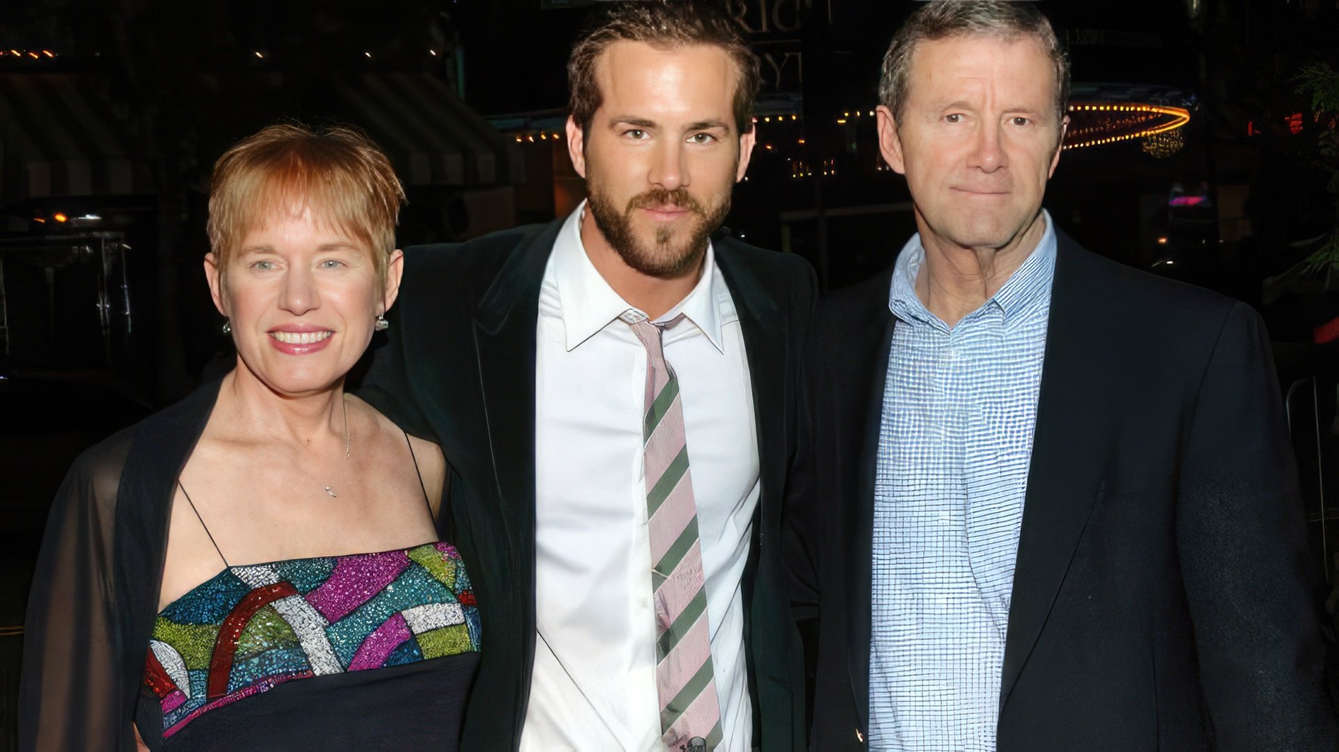 Ryan Reynolds con sus padres: Jim y Tammy