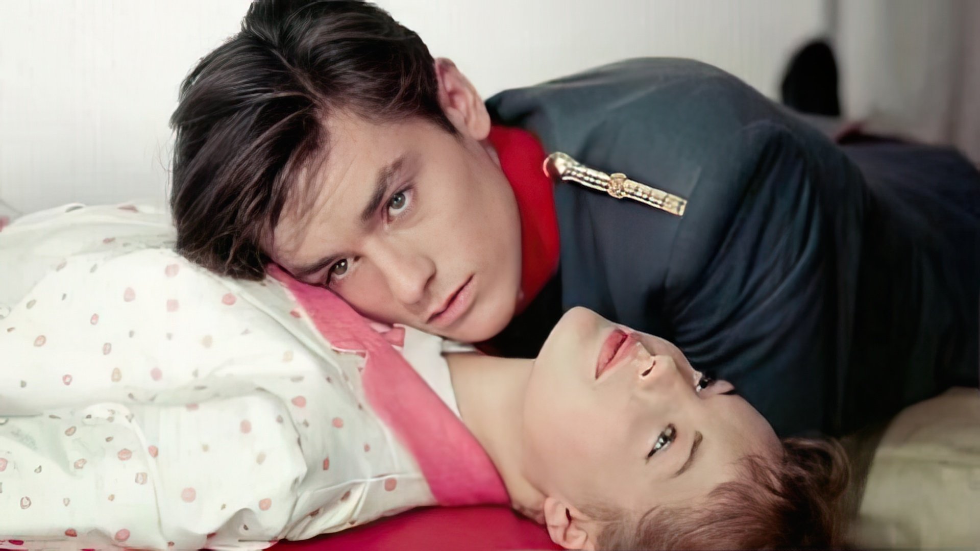 Alain Delon y Romy Schneider en la película 'Christine'