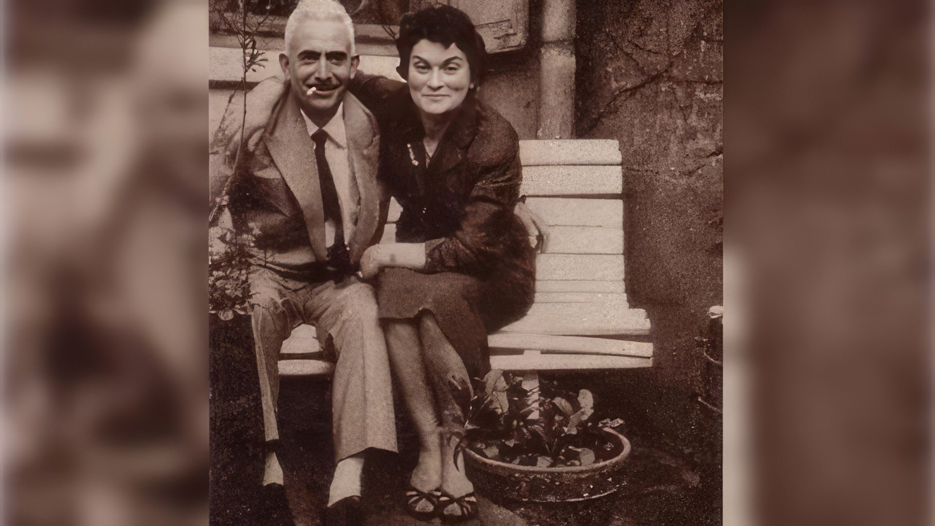 Los padres de Alain Delon
