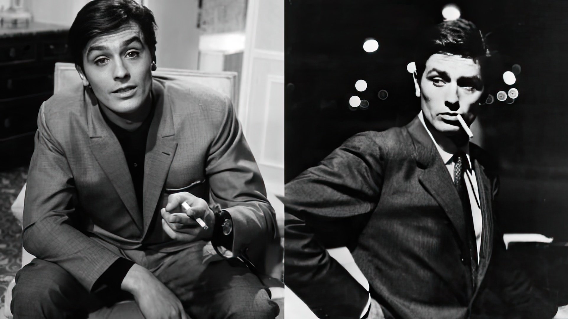 Alain Delon, símbolo sexual del cine francés en los años 60