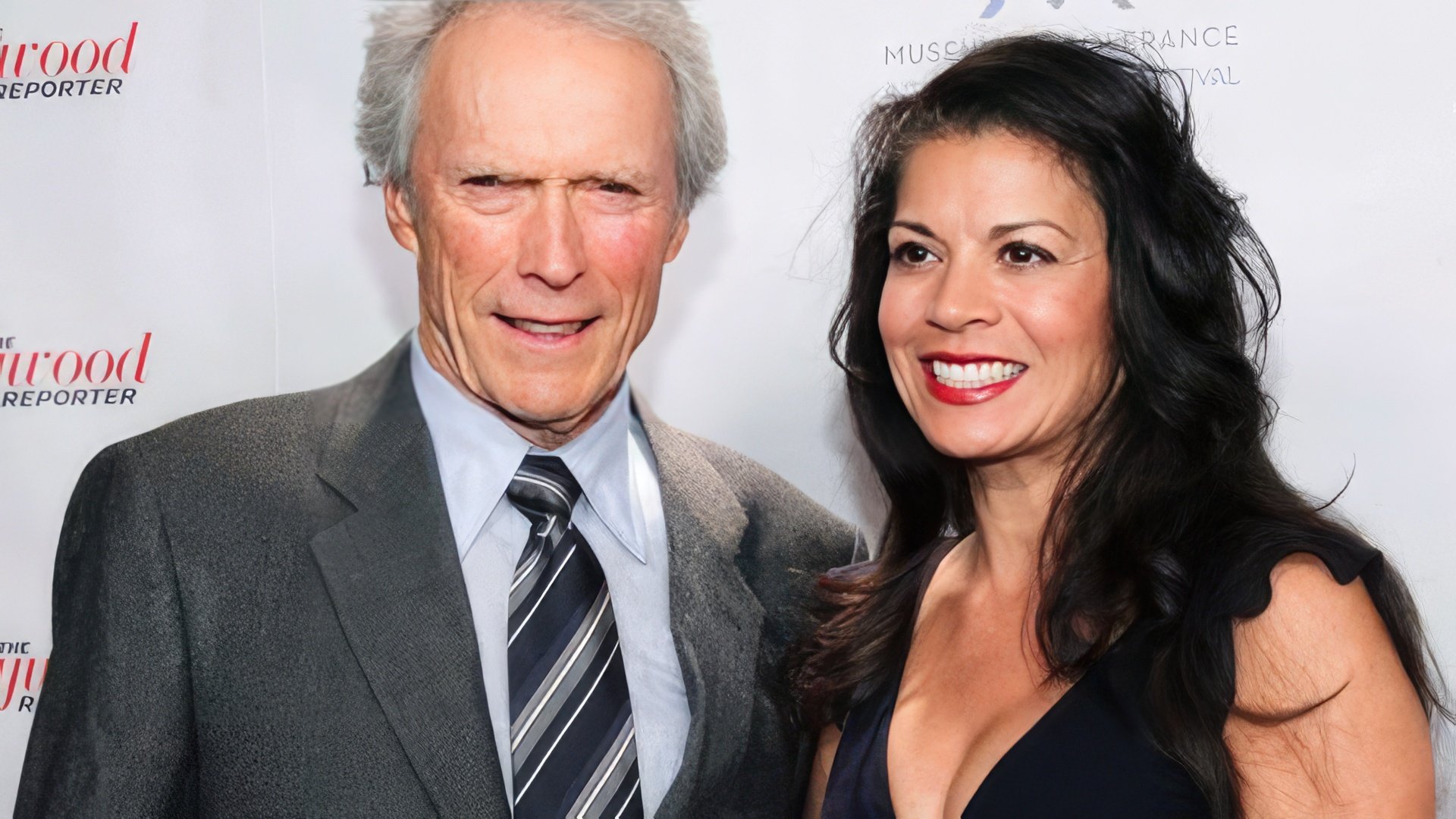 Clint Eastwood y Dina Ruiz