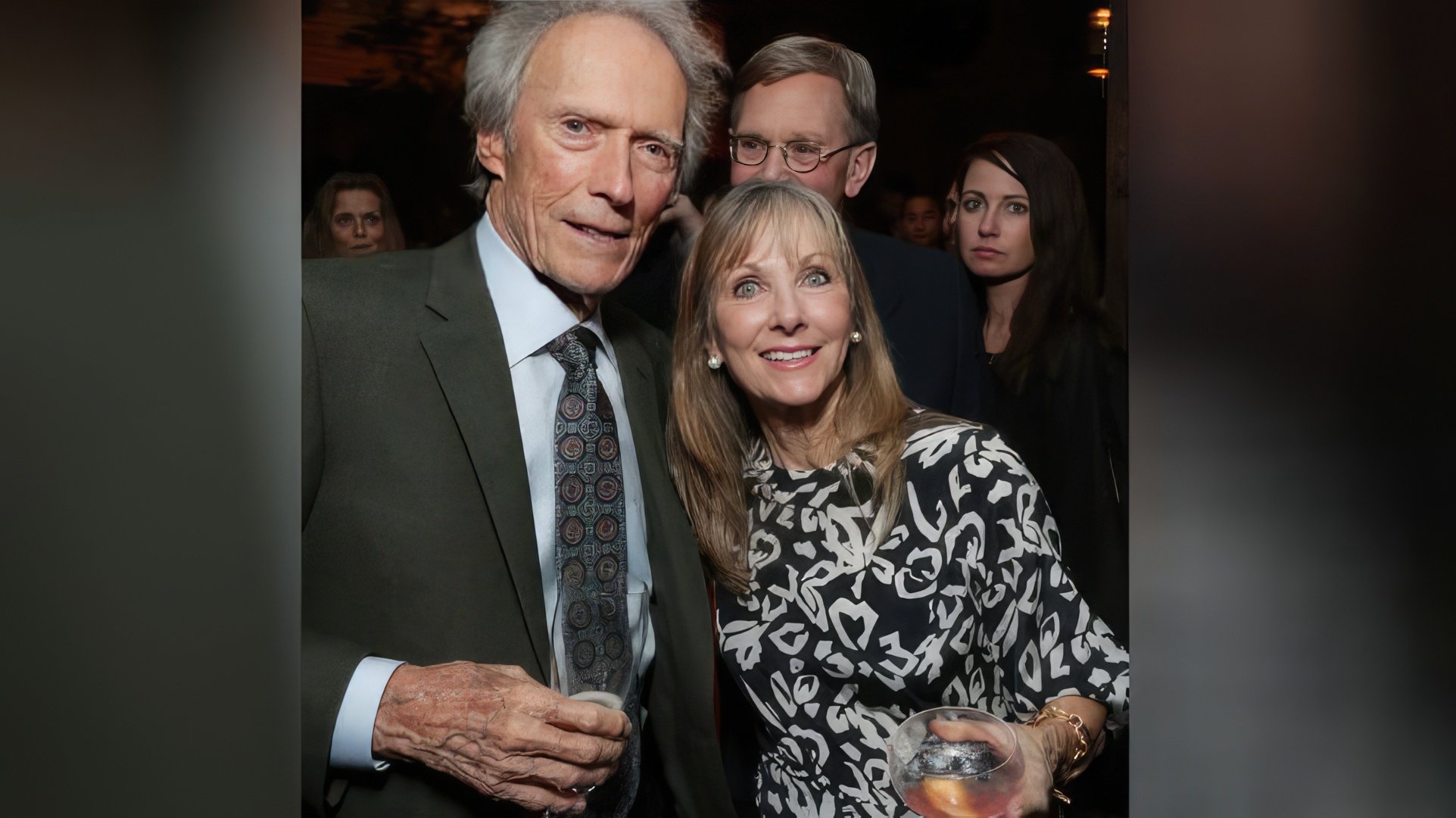 Clint Eastwood y su hija mayor Laurie
