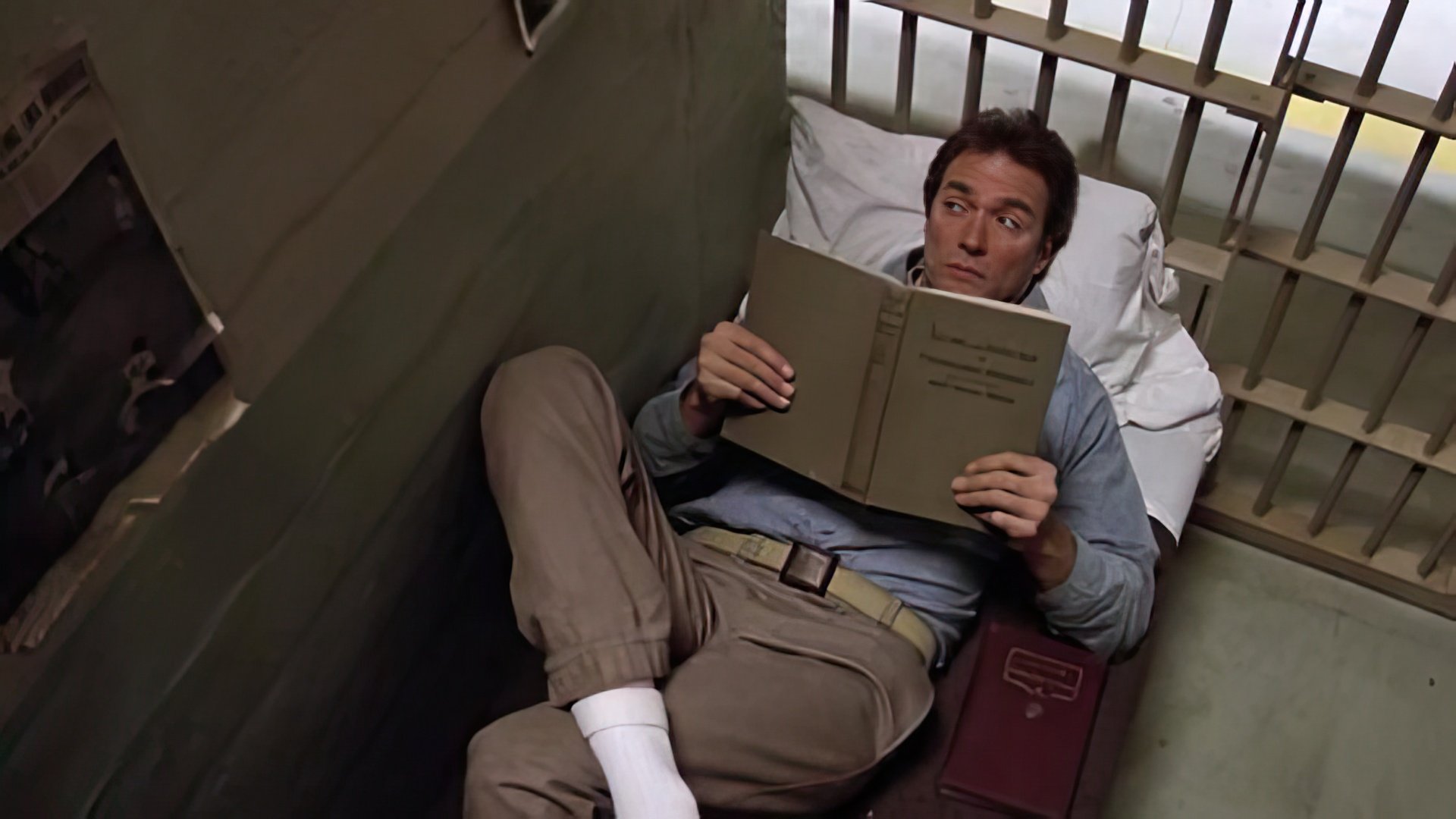 Clint Eastwood en Escape from Alcatraz