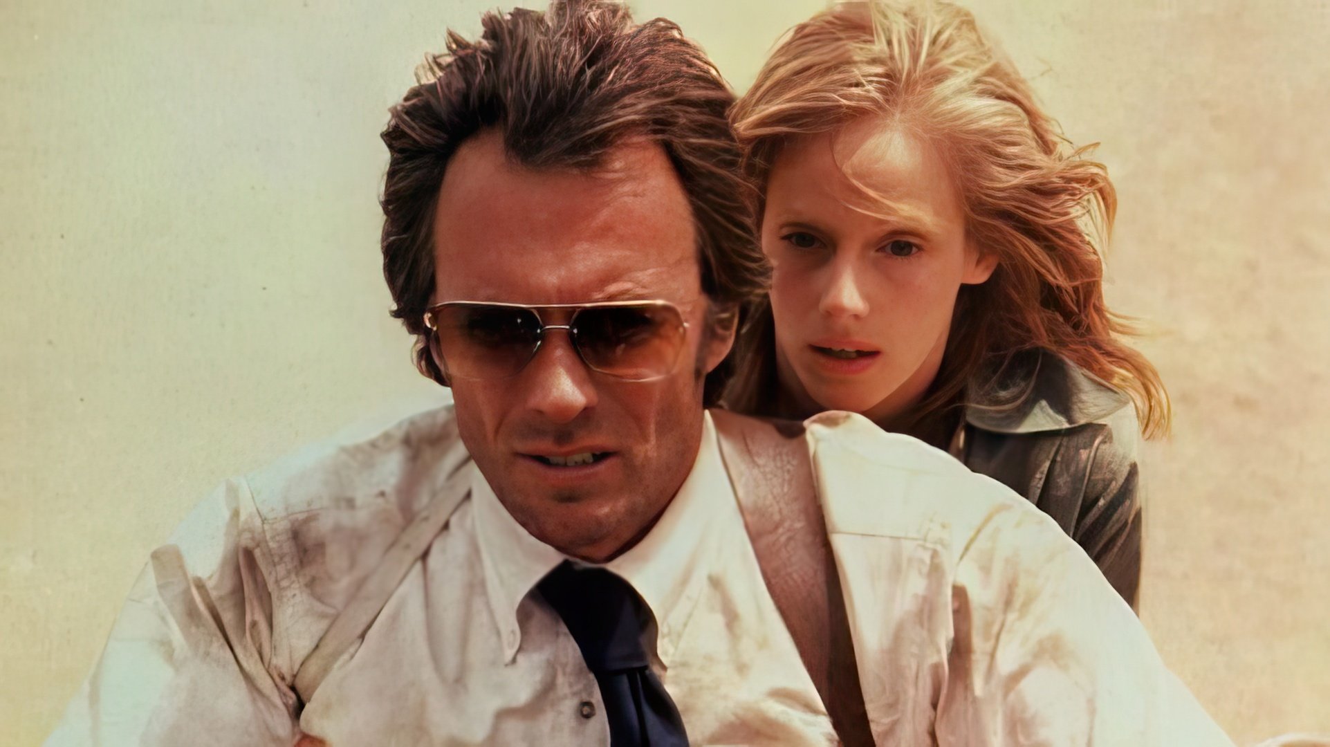 Eastwood y Locke en la película The Gauntlet