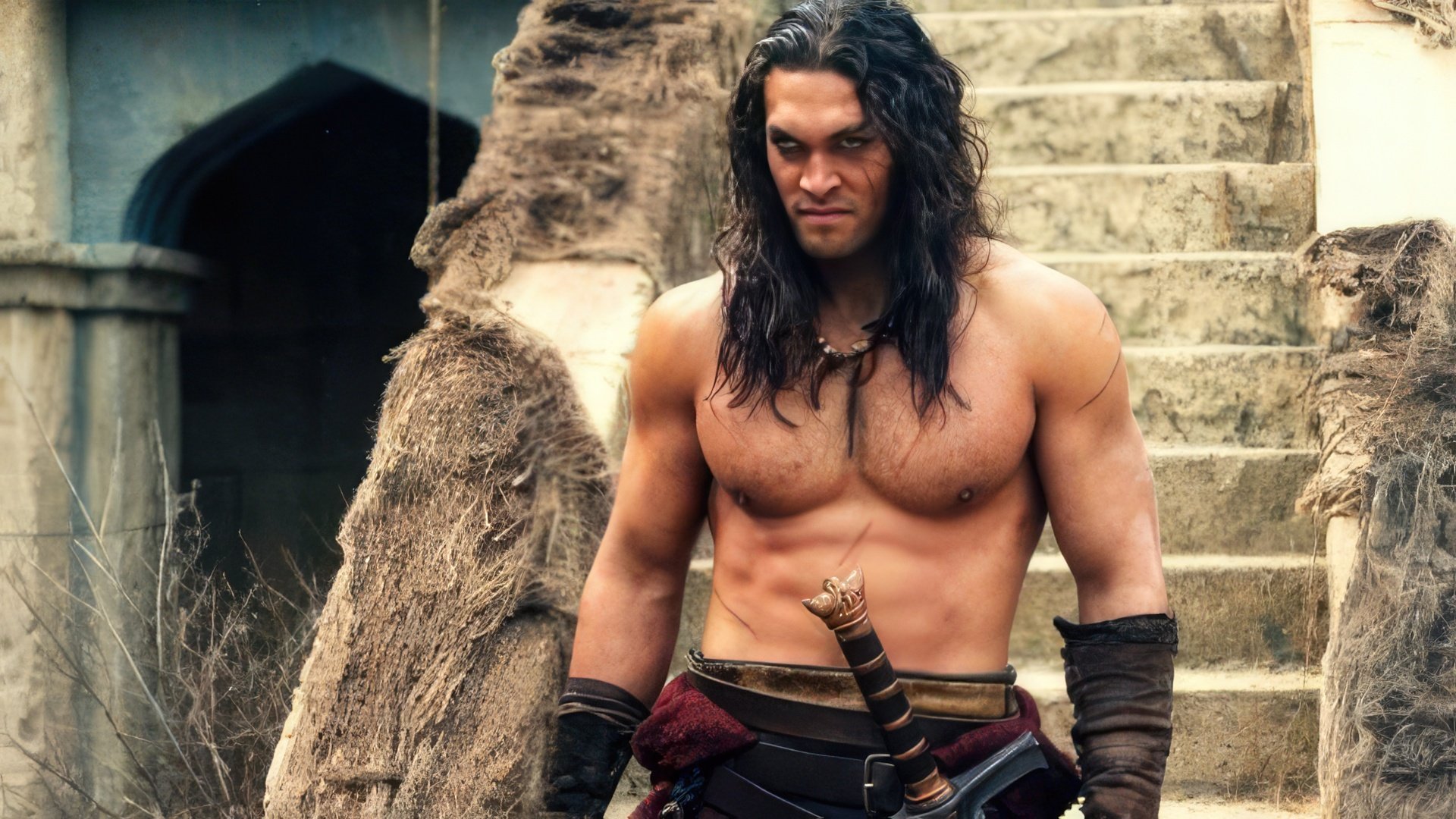 Jason Momoa como Conan el Bárbaro