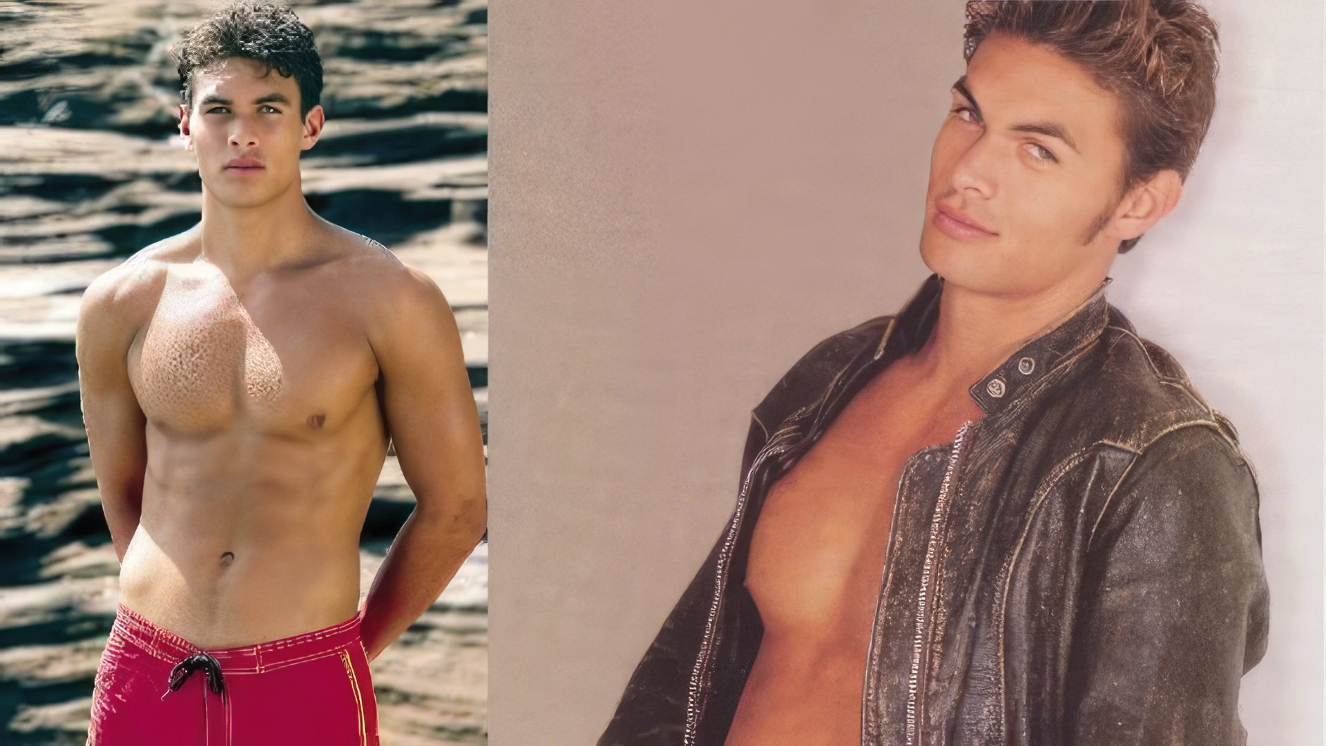 Jason Momoa en sus días de "Baywatch"