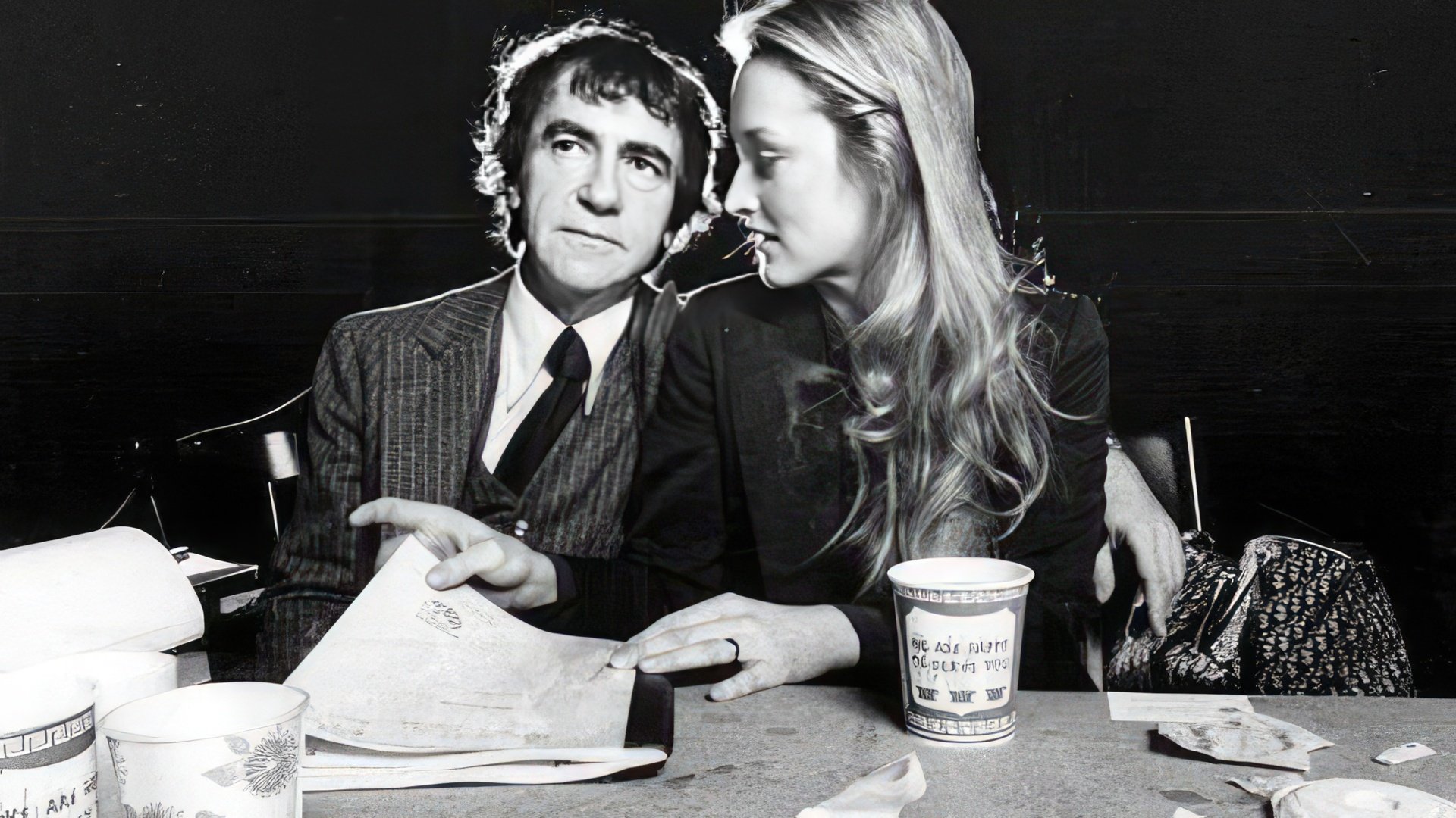 Joseph Papp y Meryl Streep
