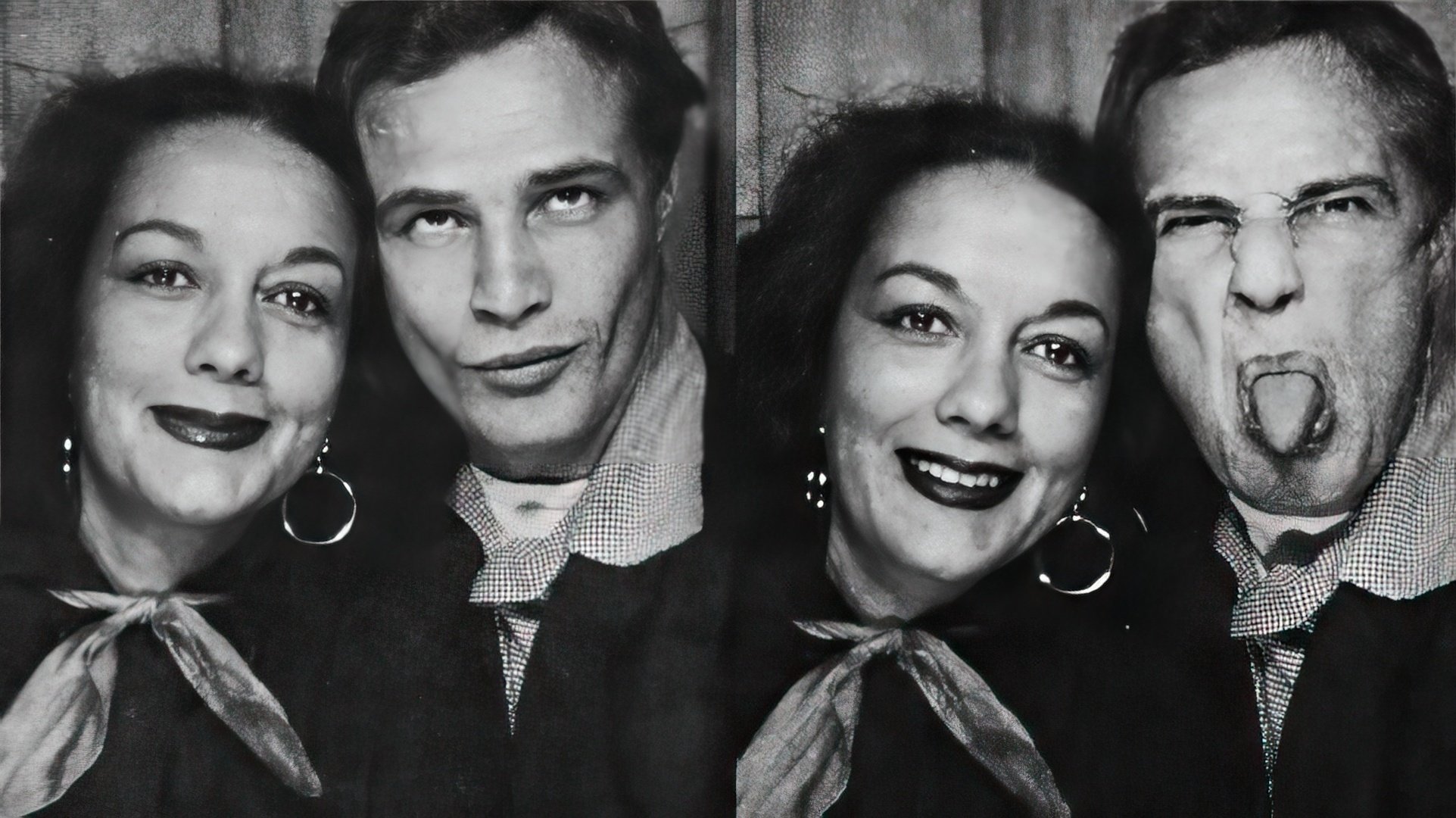 Marlon Brando y Movita Castaneda