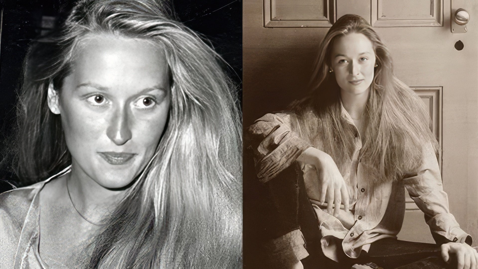 Meryl Streep en su juventud
