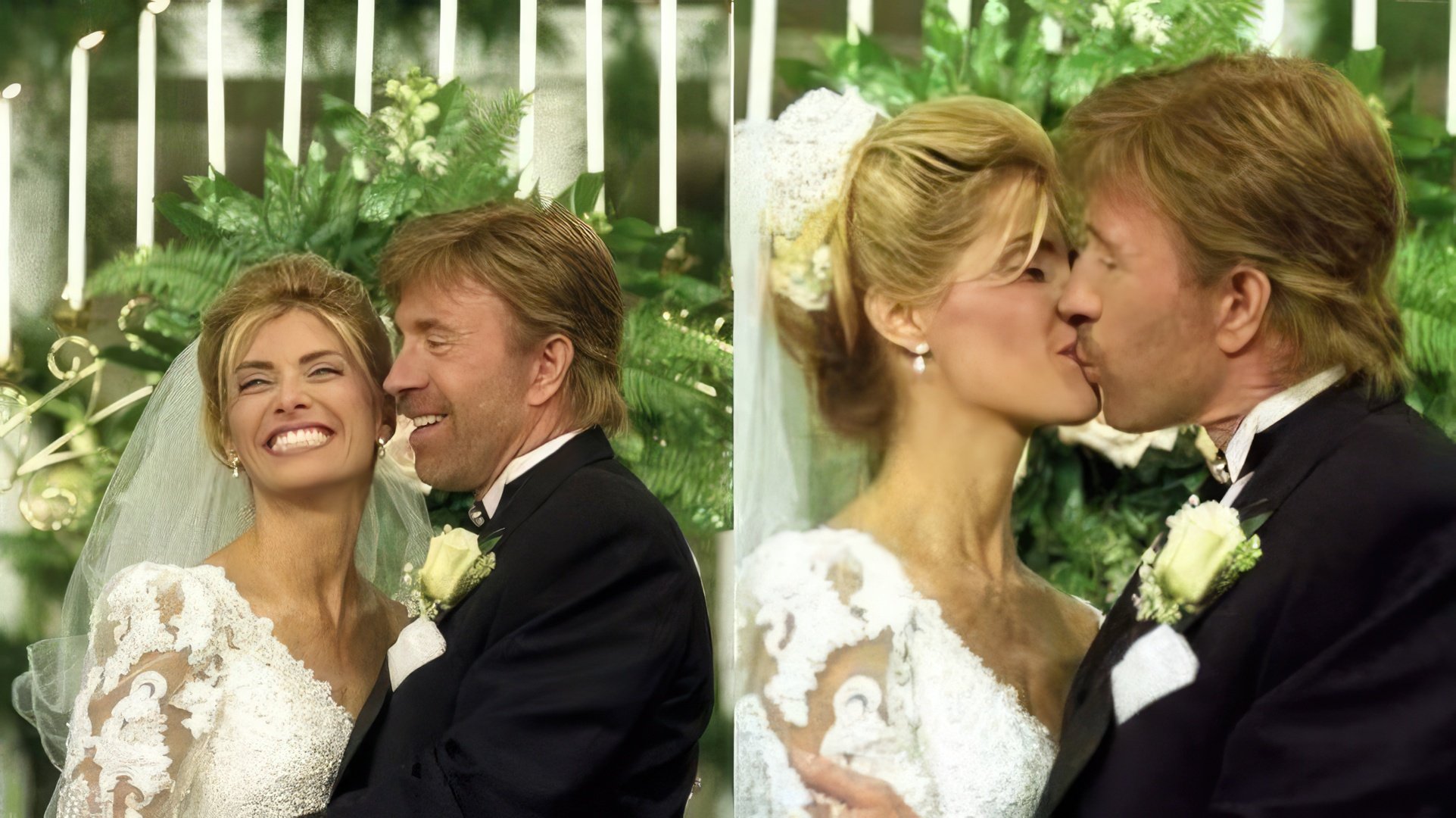 La boda de Chuck Norris y Gina O'Kelley