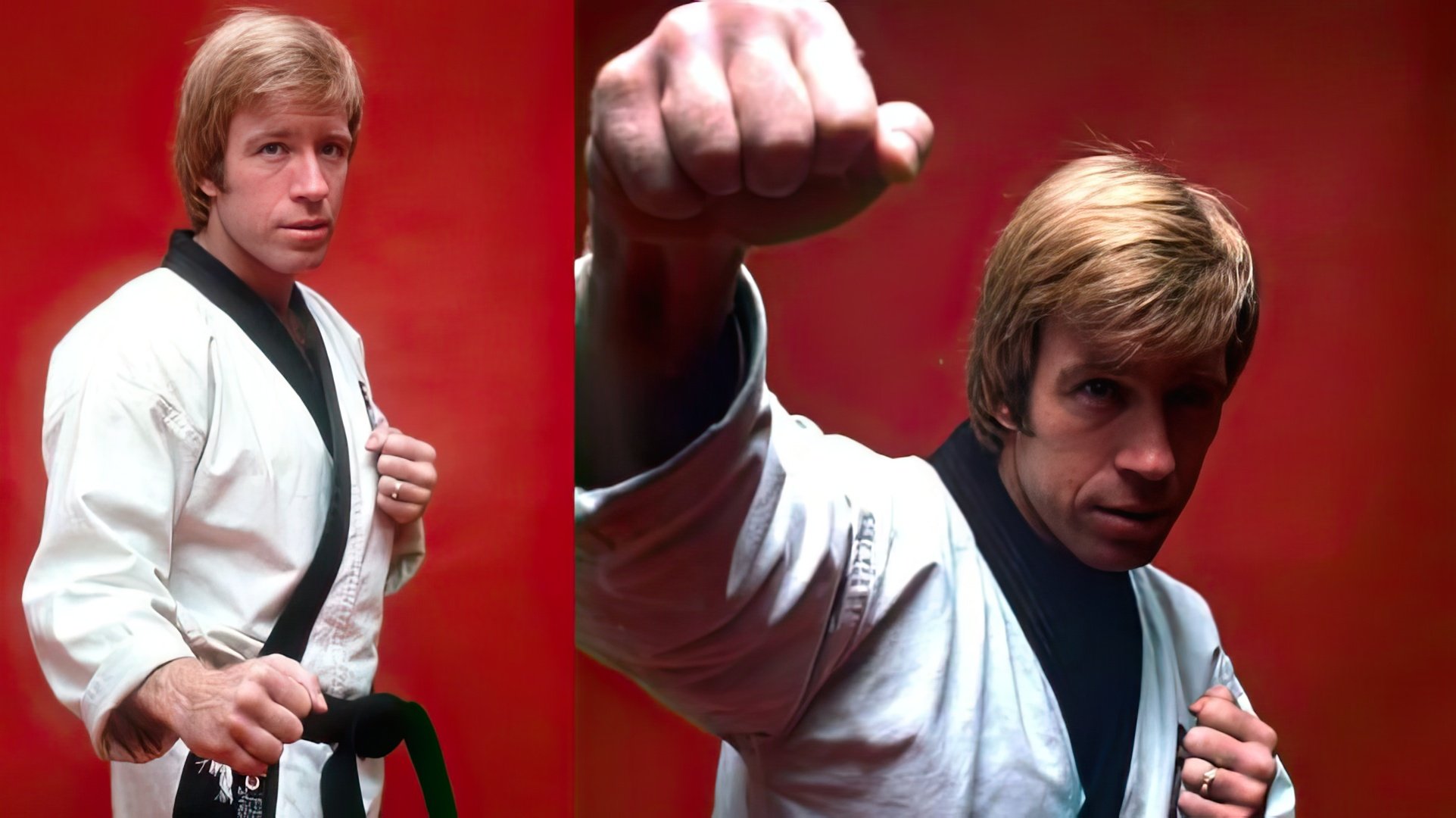 Chuck Norris en su juventud