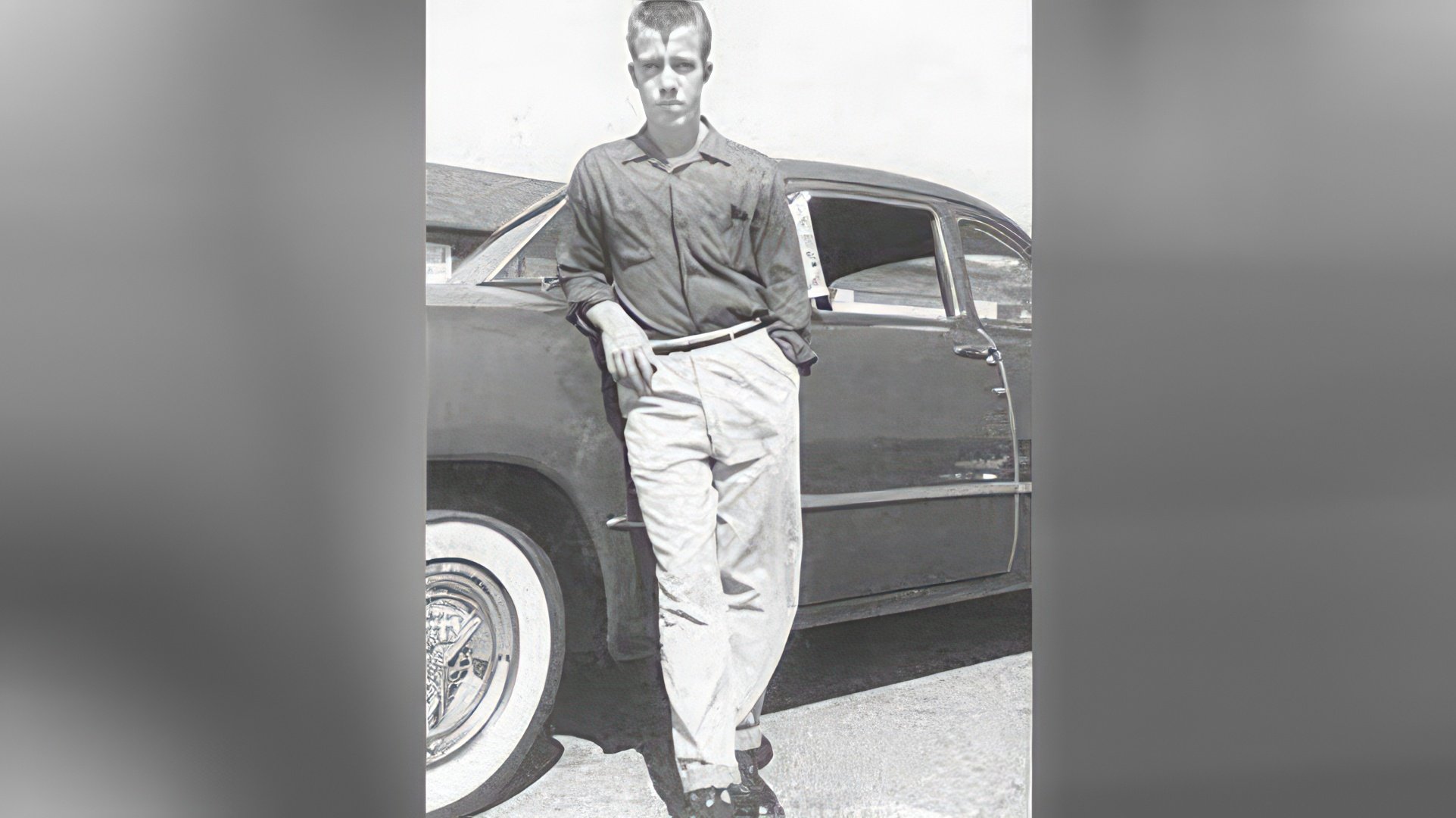 Chuck Norris en su juventud