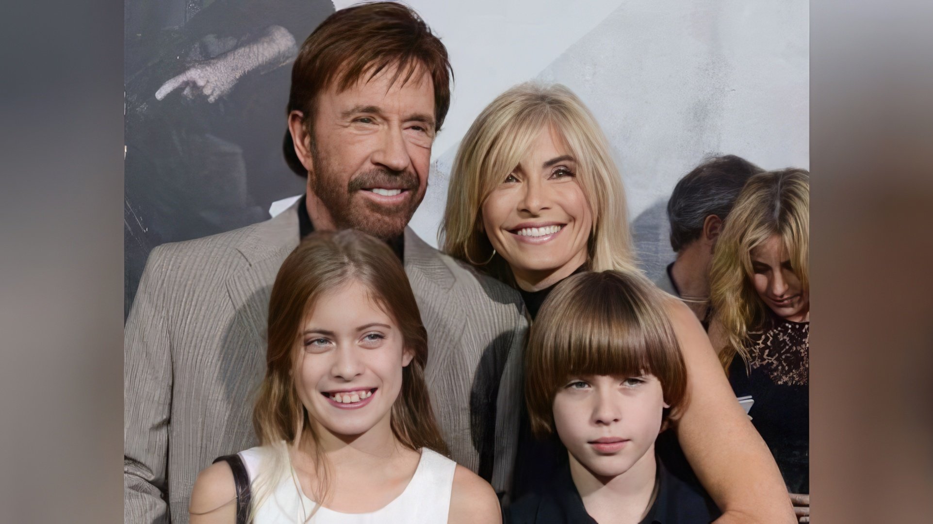 Los hijos menores de Chuck Norris
