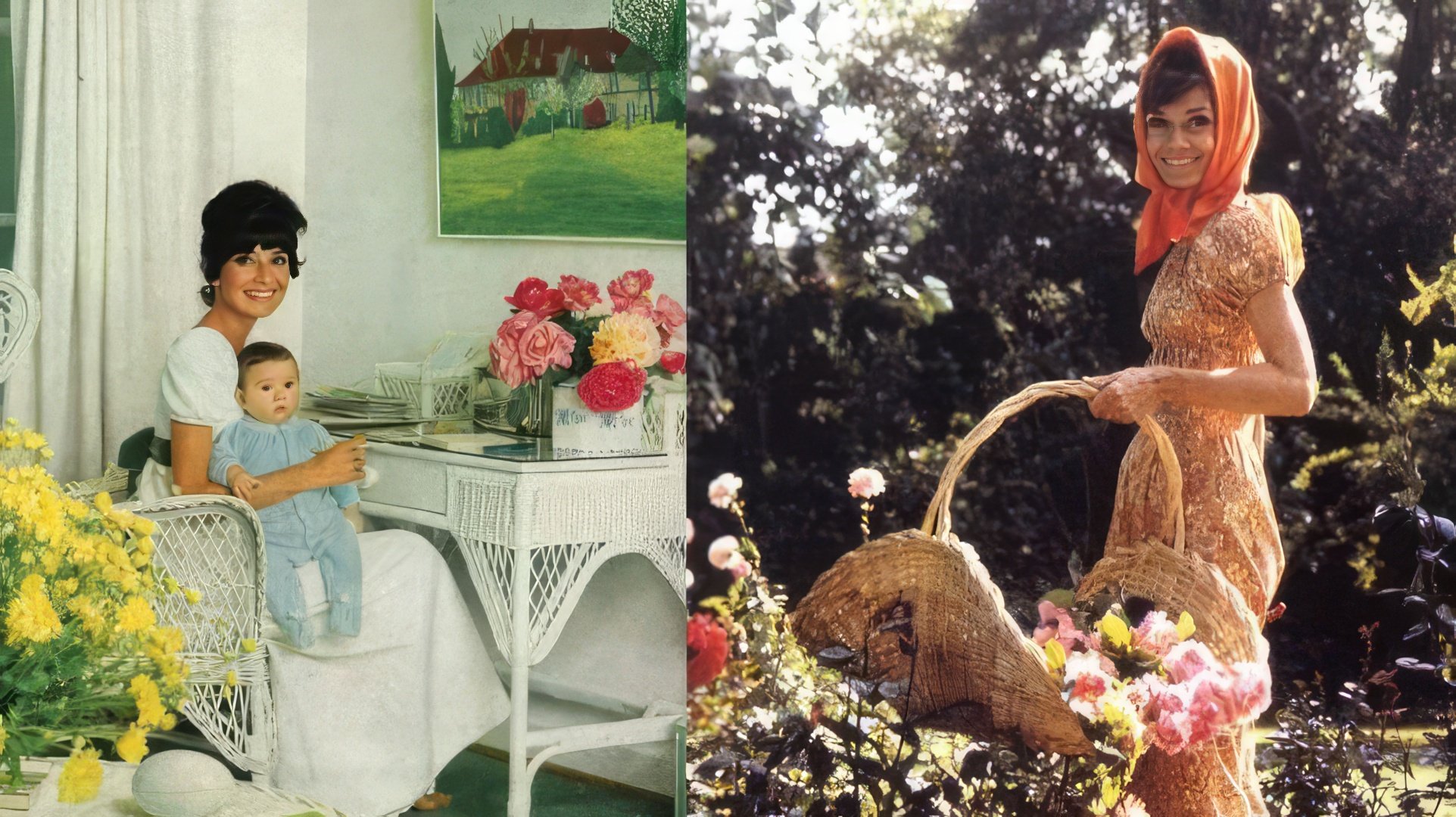 Audrey Hepburn en casa