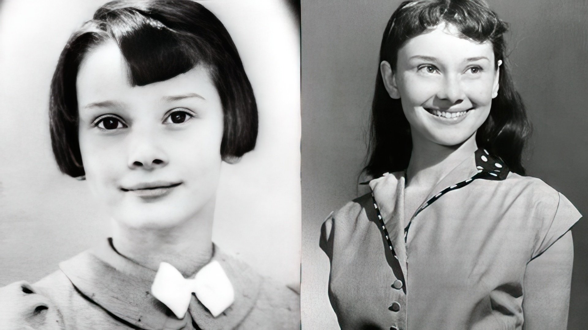 Audrey Hepburn en su infancia y juventud