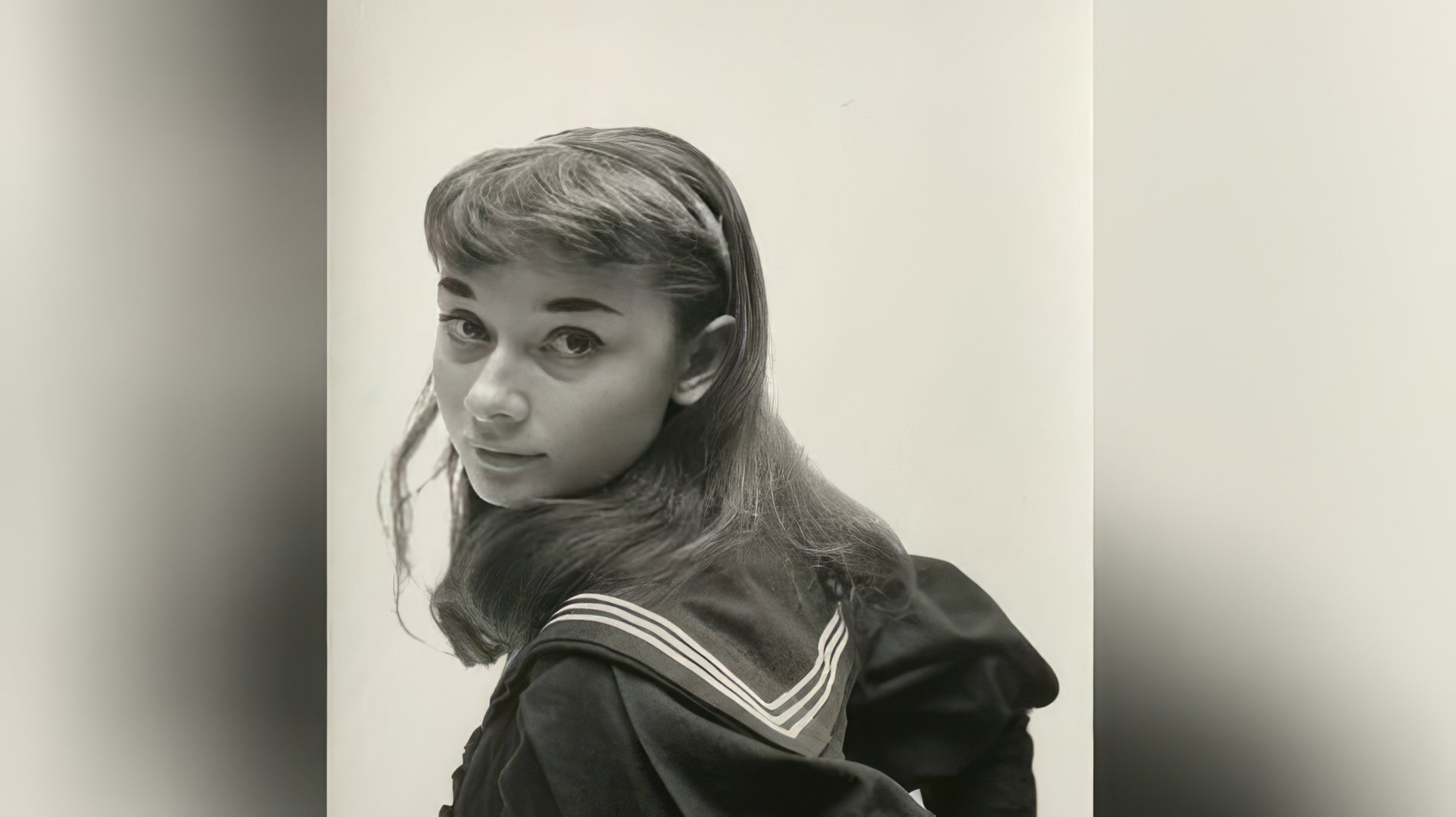 Audrey Hepburn en sus años escolares
