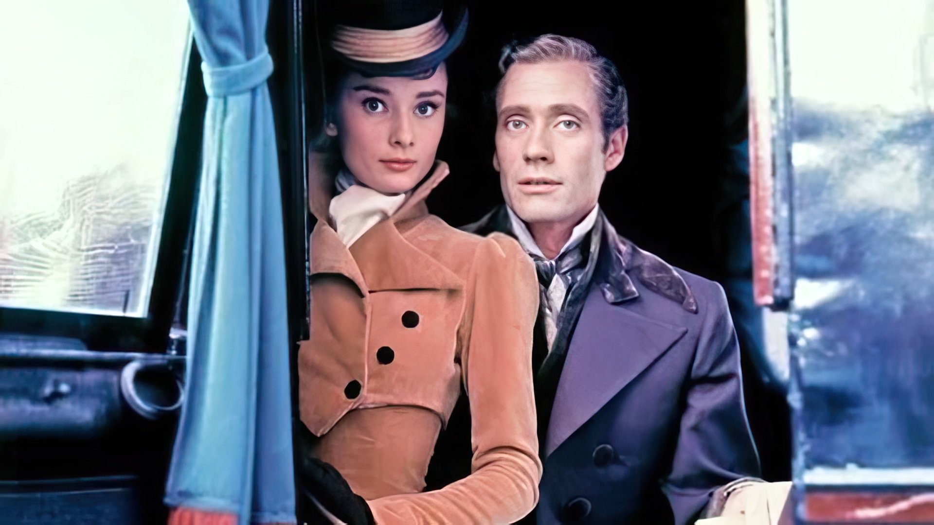 Audrey con el actor Mel Ferrer