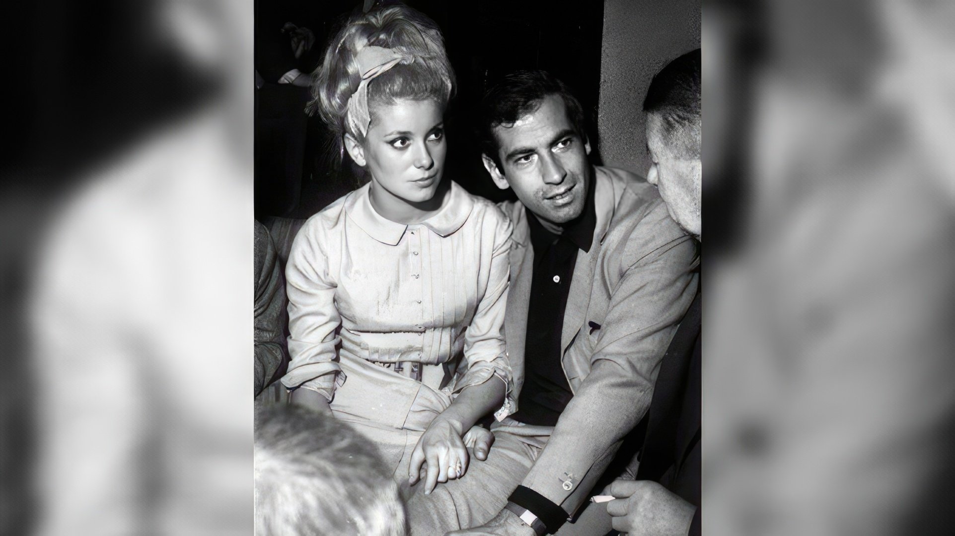 Catherine Deneuve y Roger Vadim