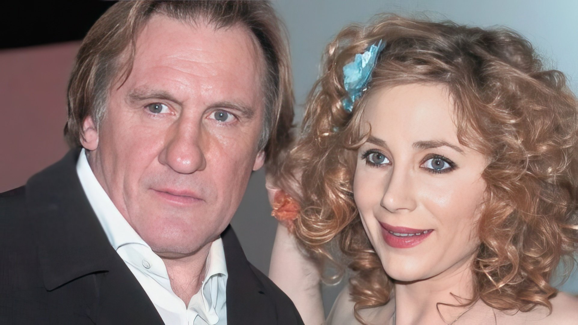 Gérard Depardieu y su hija Julie