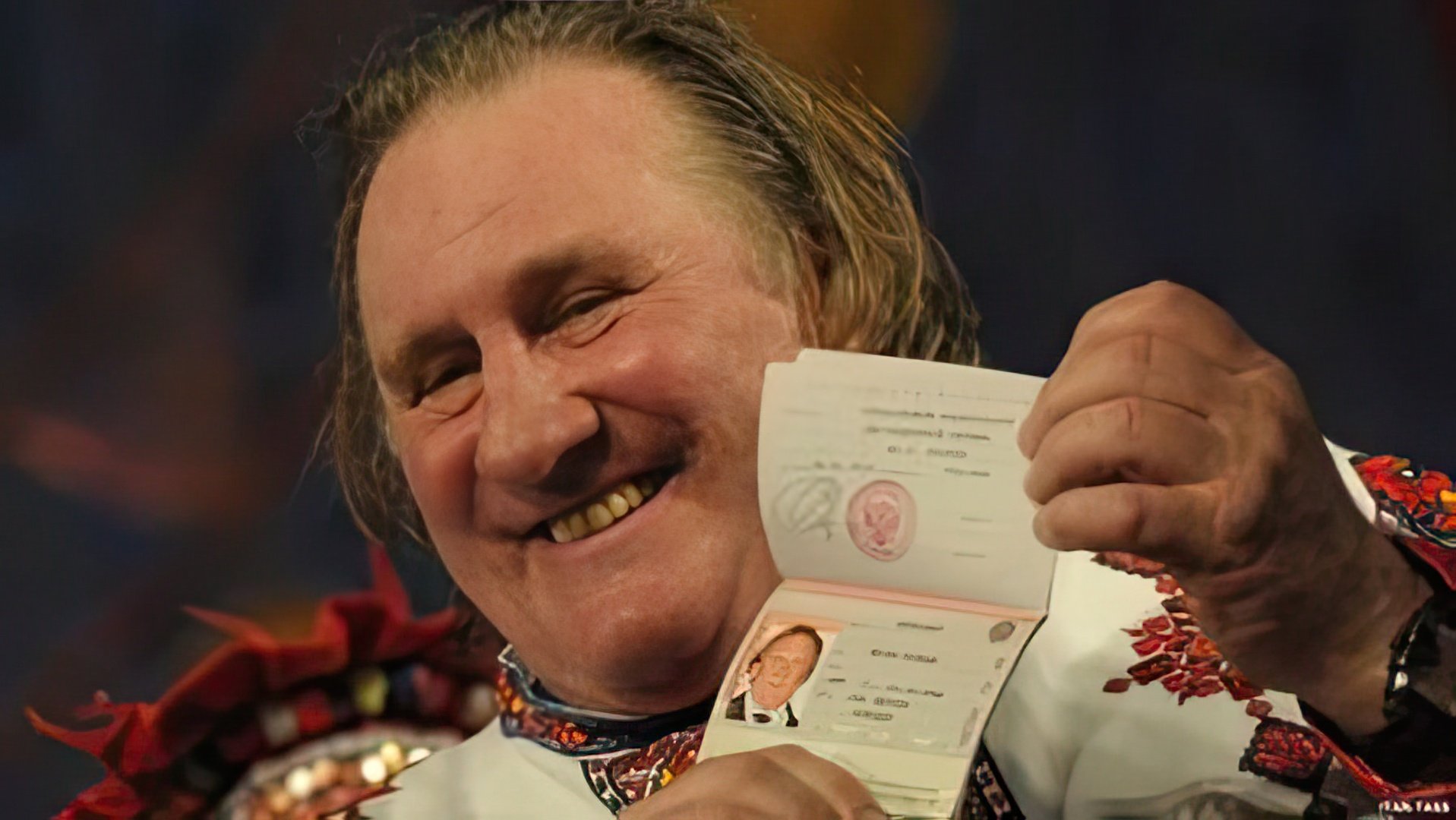 Gérard Depardieu recibió la ciudadanía rusa
