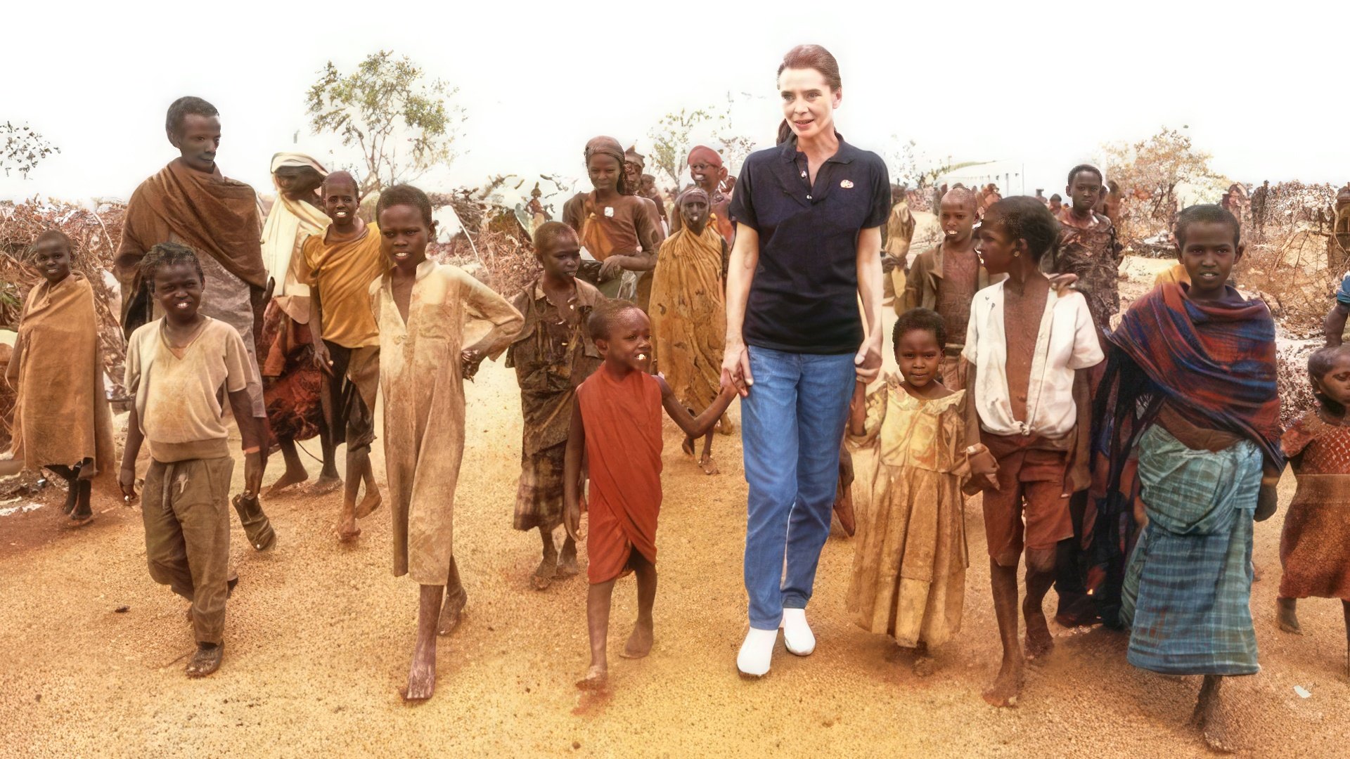 En los años 70, Audrey Hepburn se dedicó al trabajo de caridad en lugar de a su carrera actoral