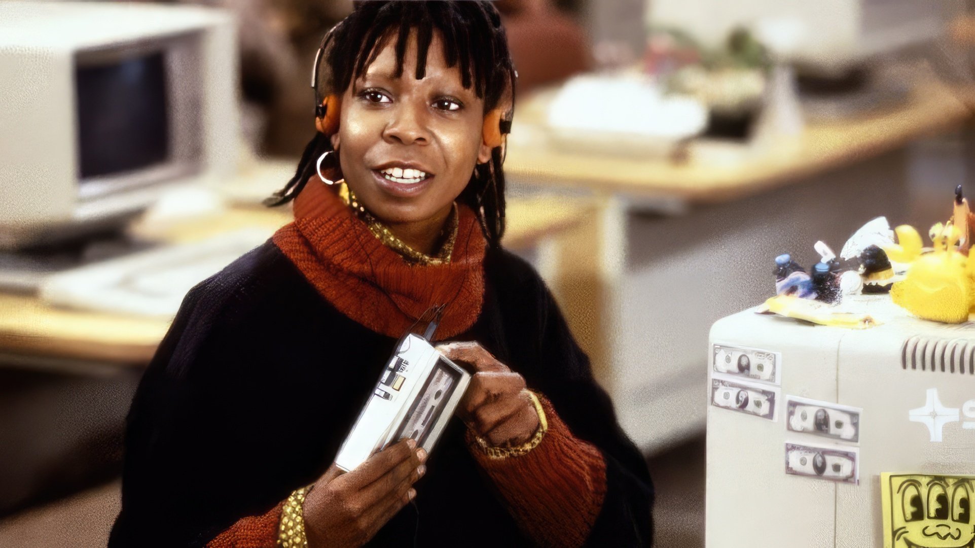 Una escena de 'Jumpin' Jack Flash'