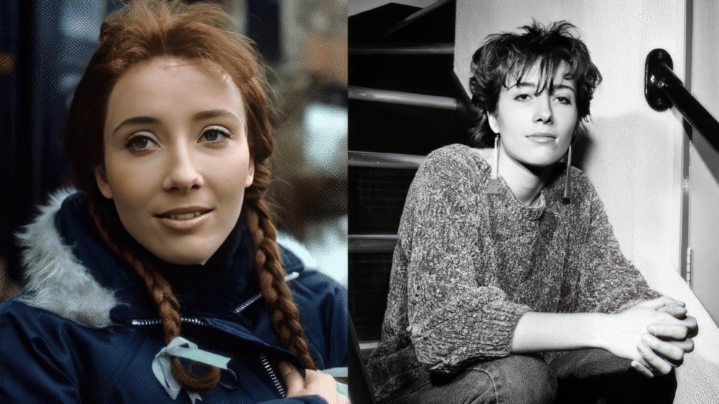 Emma Thompson en su juventud