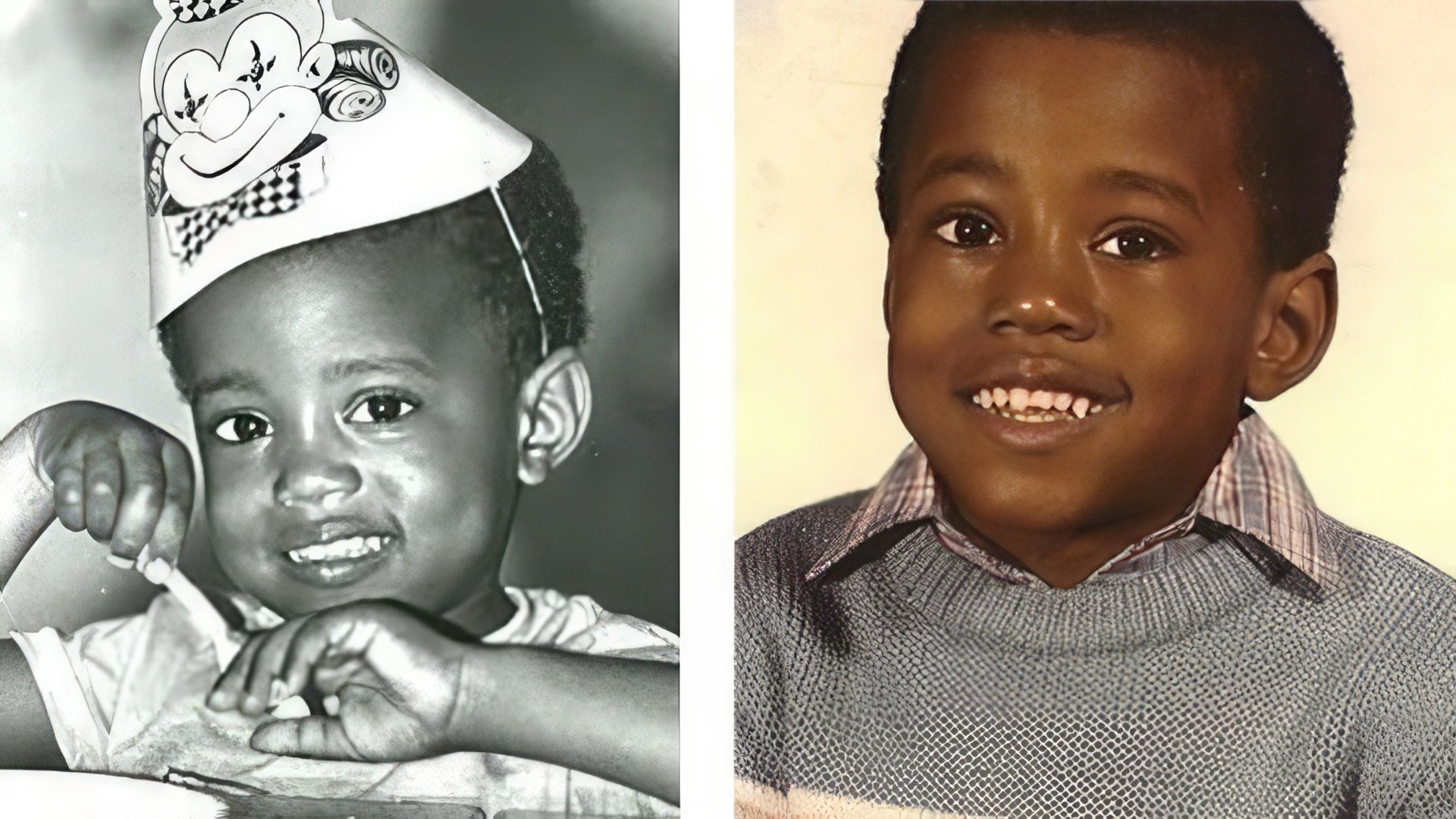 Kanye West de niño