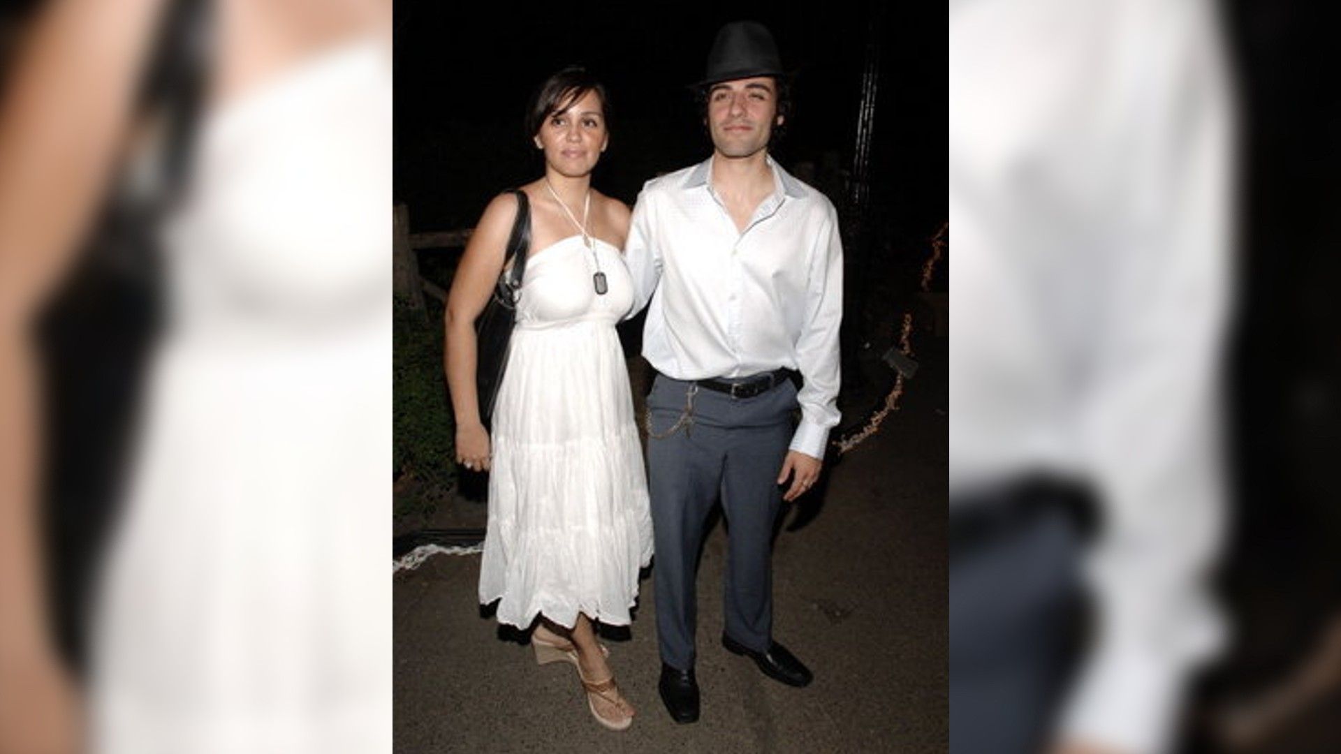 Oscar Isaac y Maria Miranda