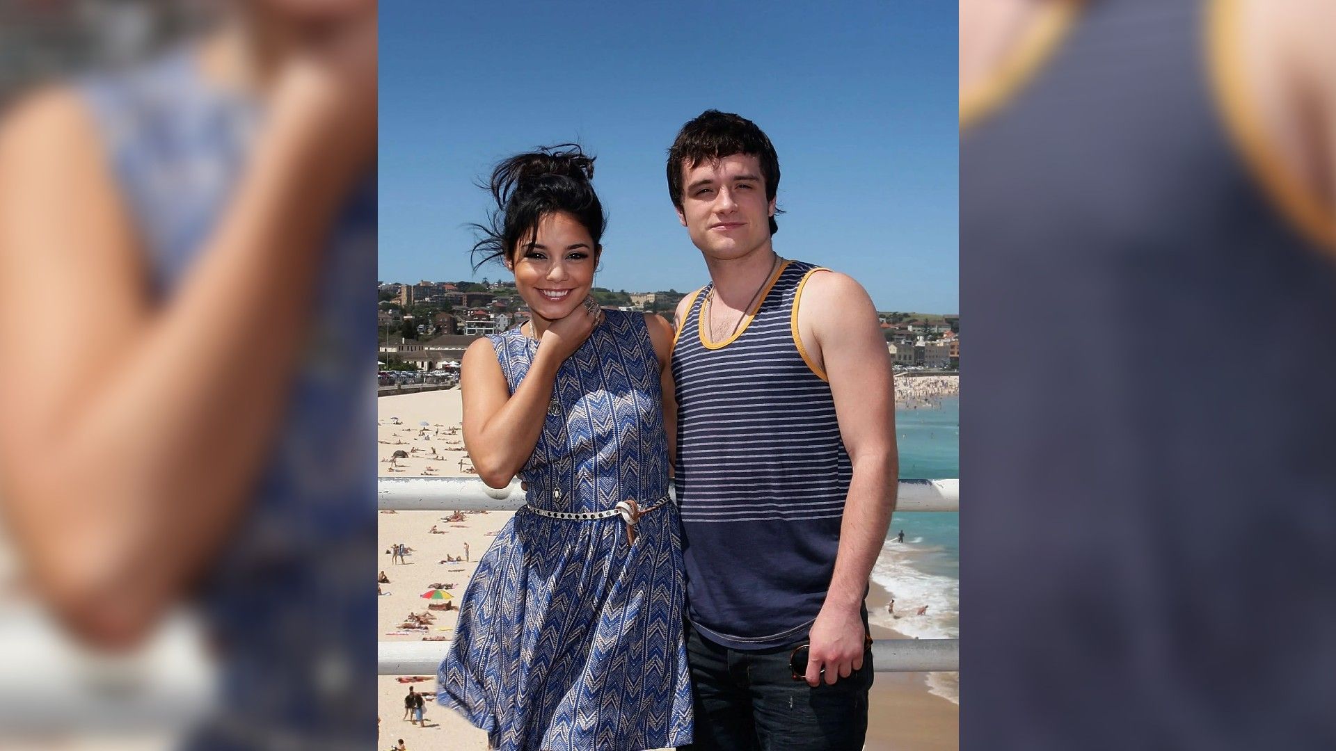 Josh Hutcherson y Vanessa Hudgens