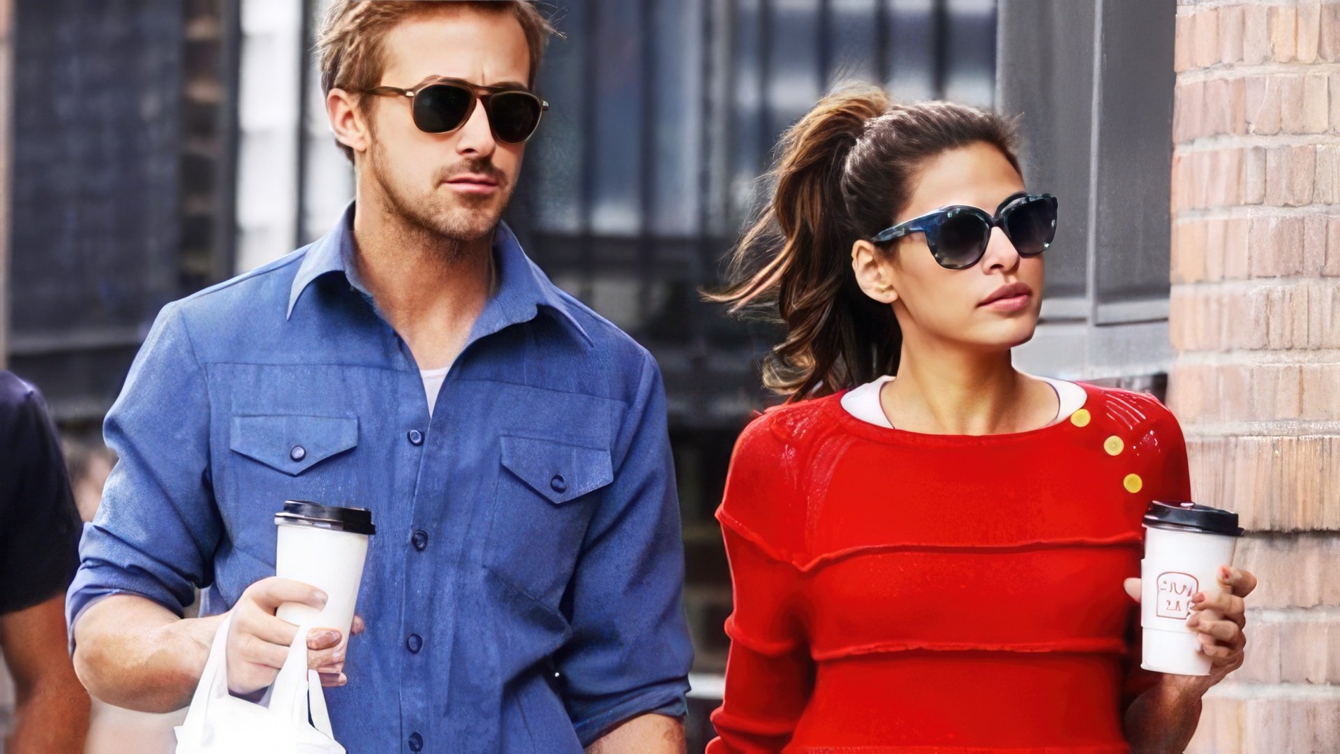 Ryan Gosling y Eva Mendes