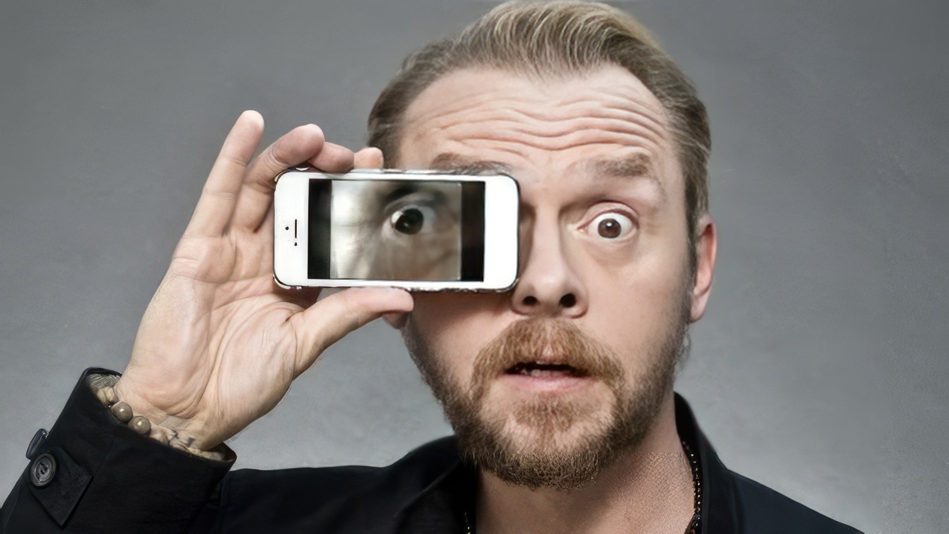 Comediante, guionista y actor británico Simon Pegg