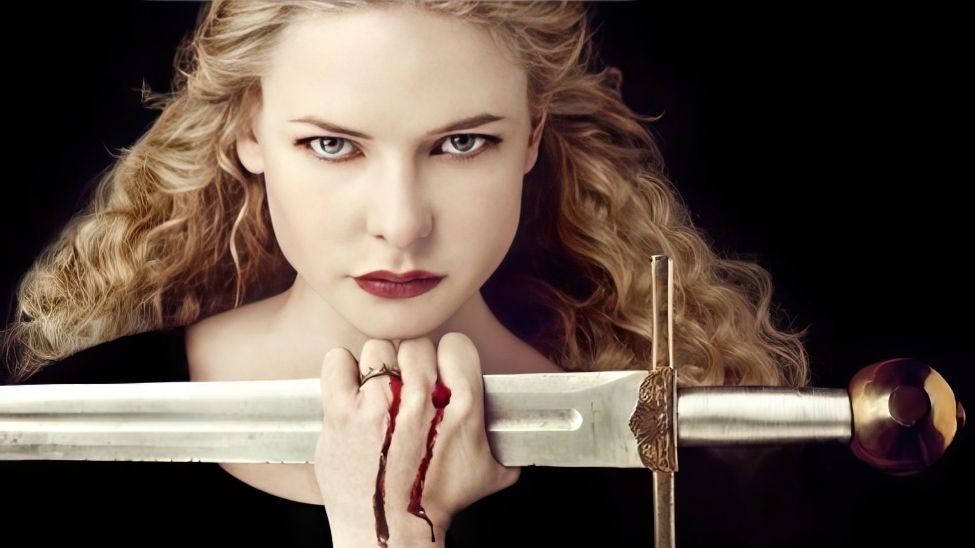 Rebecca Ferguson en el póster de la serie