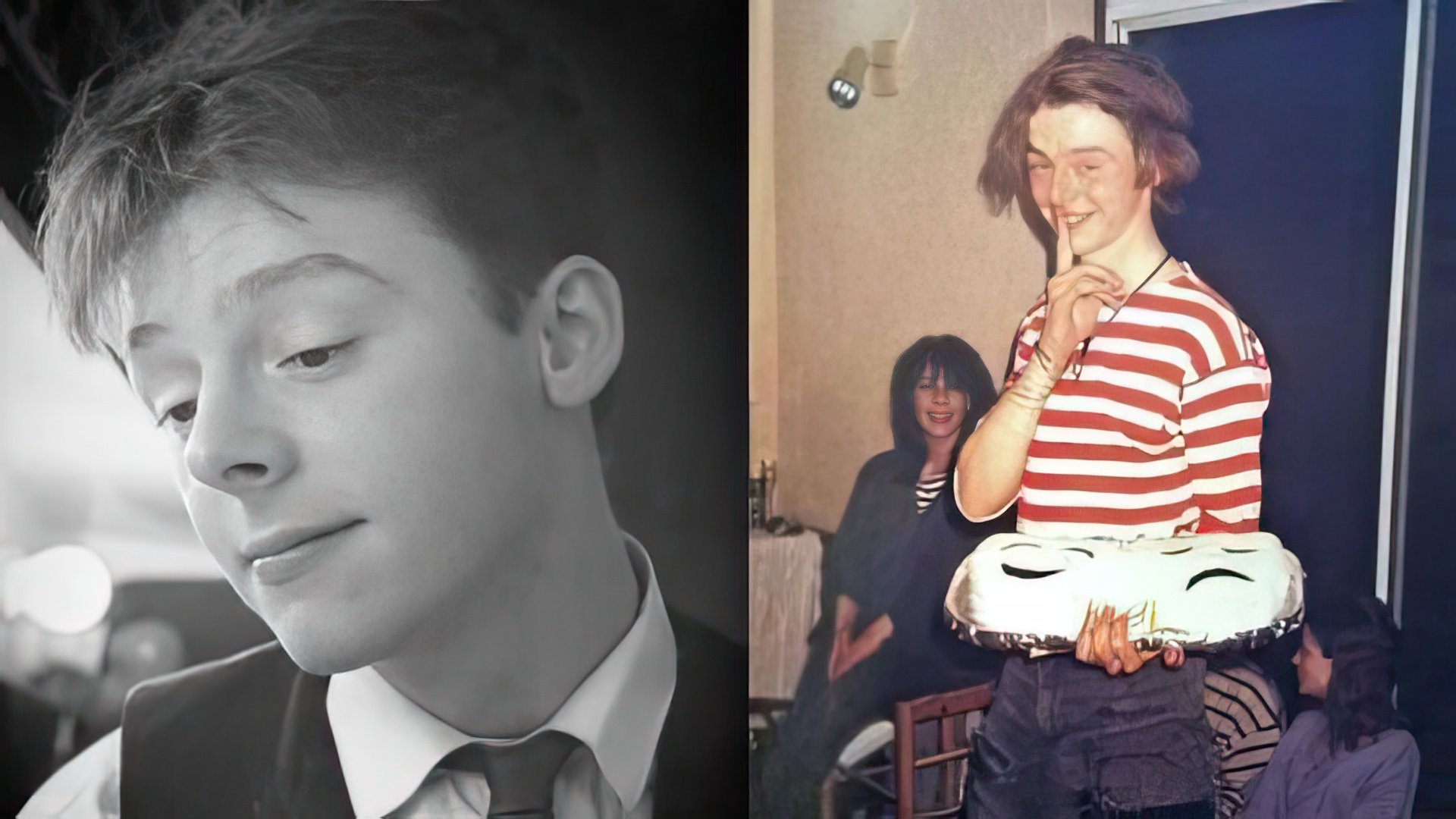 Joven Simon Pegg