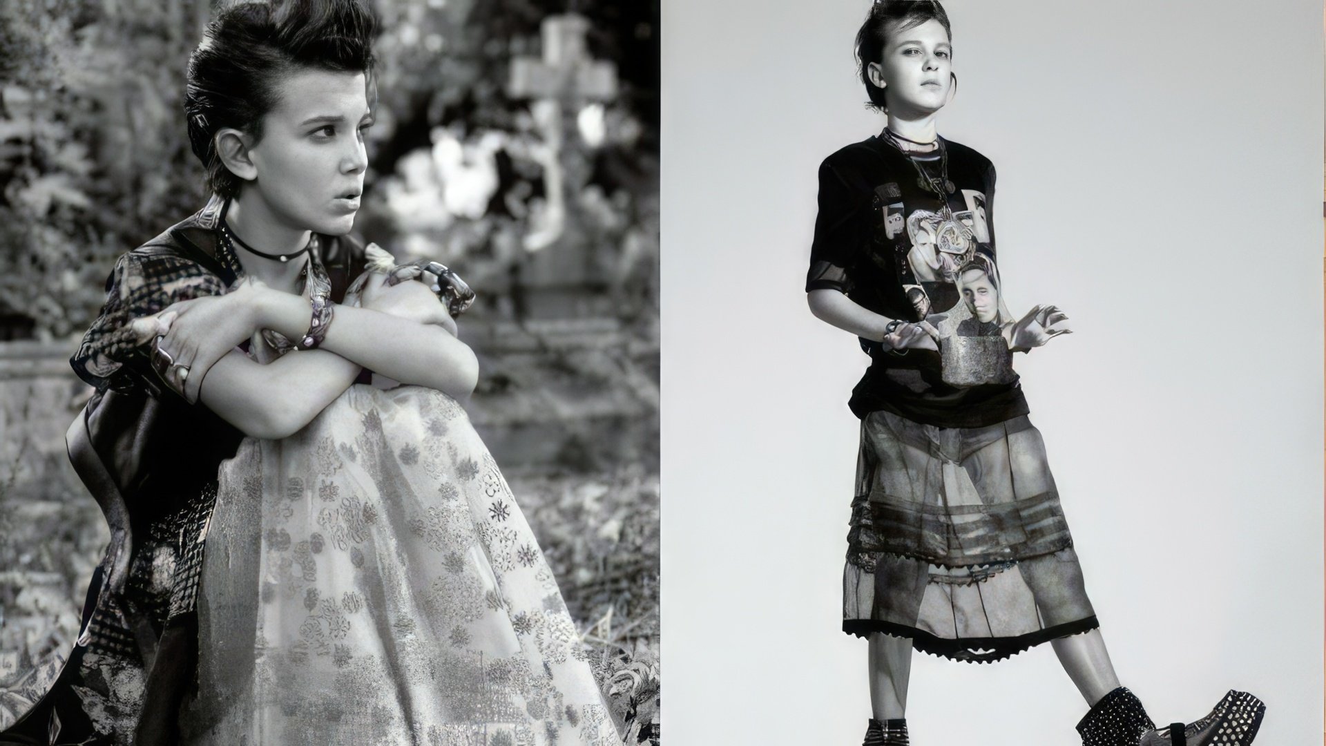 Millie Bobby Brown tiene su propio estilo muy original