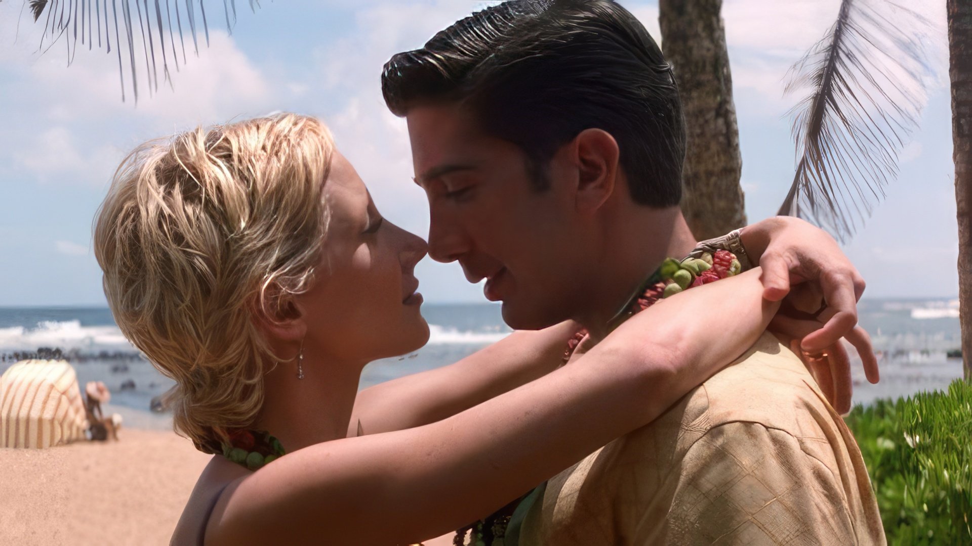 David Schwimmer y Anne Heche en 'Six Days, Seven Nights'