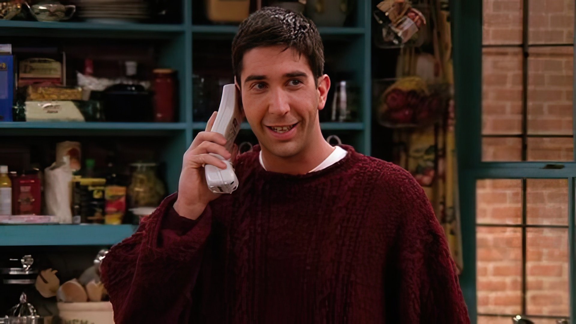 David Schwimmer en la comedia 'Friends'