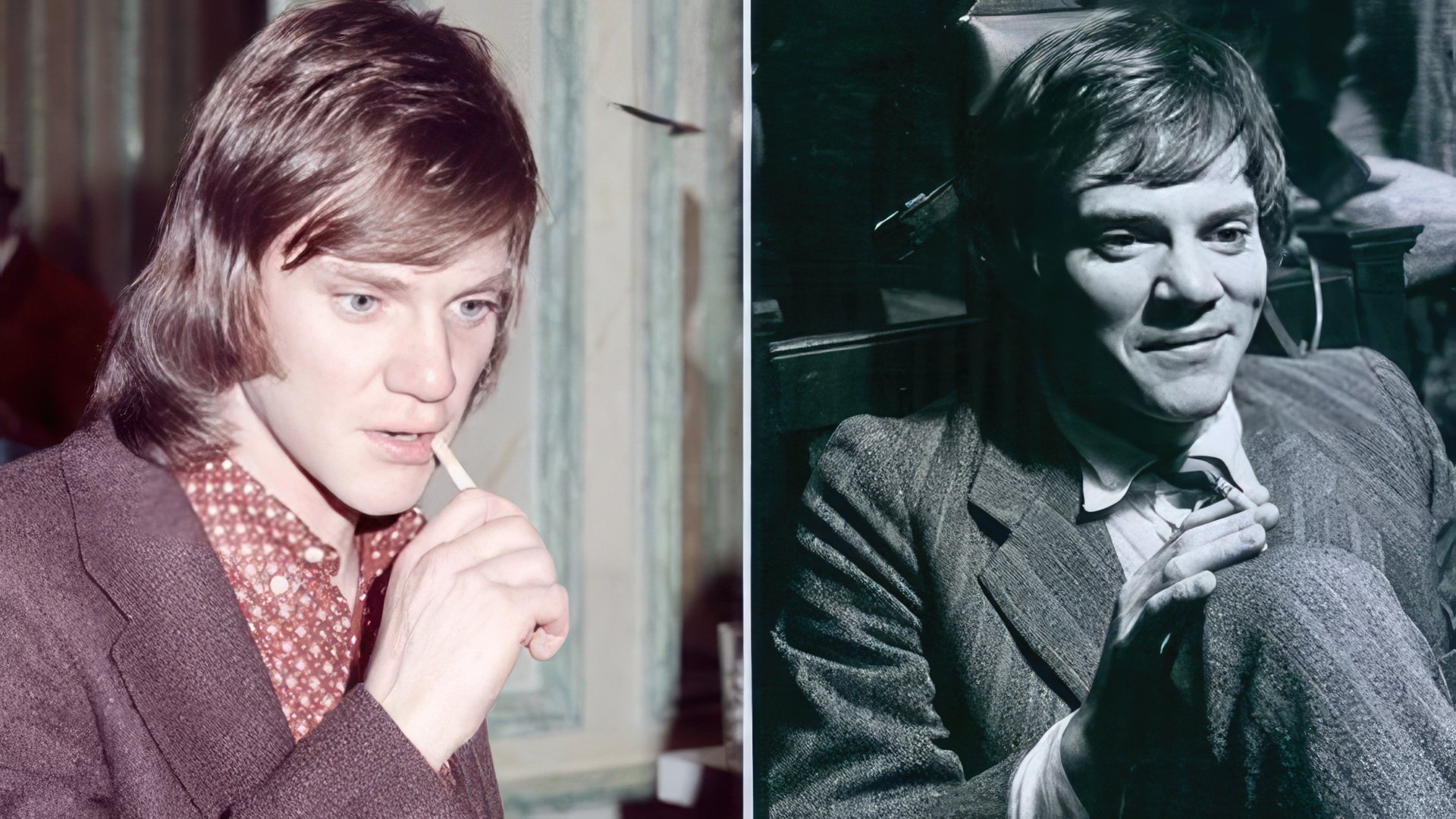 Malcolm McDowell de joven