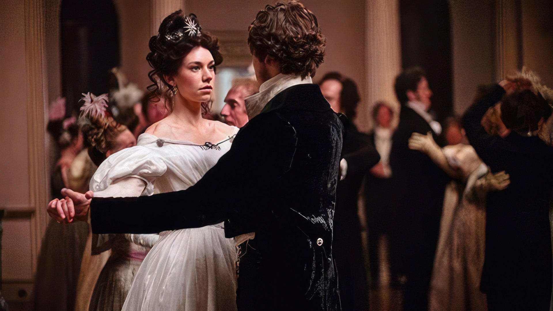 Vanessa Kirby en la serie de televisión Great Expectations