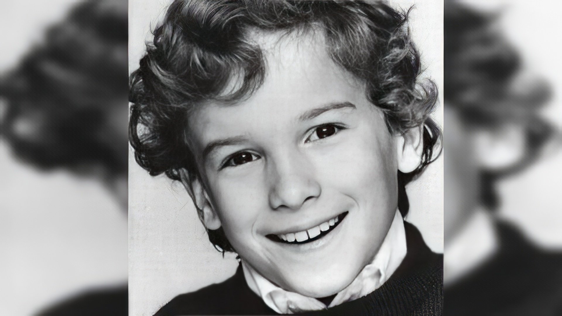 Johnny Galecki de niño