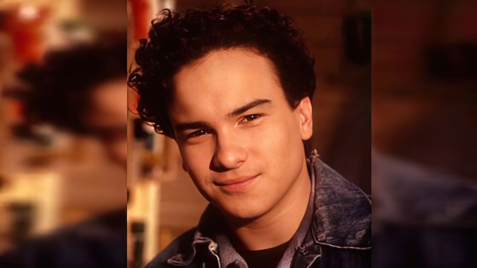 Johnny Galecki en su juventud